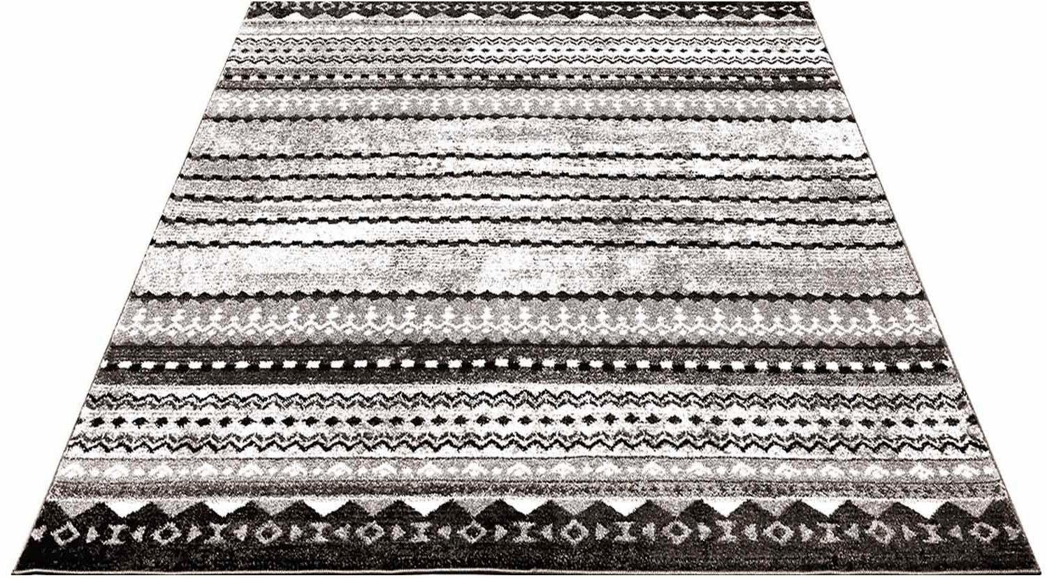 Carpet City Teppich »Moda 1136«, rechteckig, 11 mm Höhe, Läufer, Kurzflor, Wohnzimmer