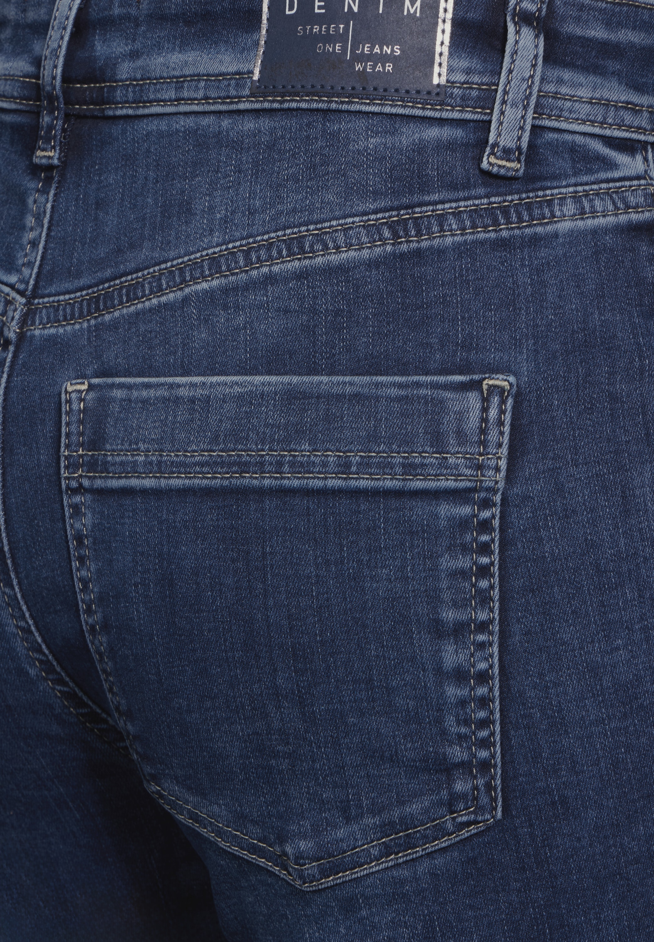 STREET ONE Slim-fit-Jeans, mit Stretch