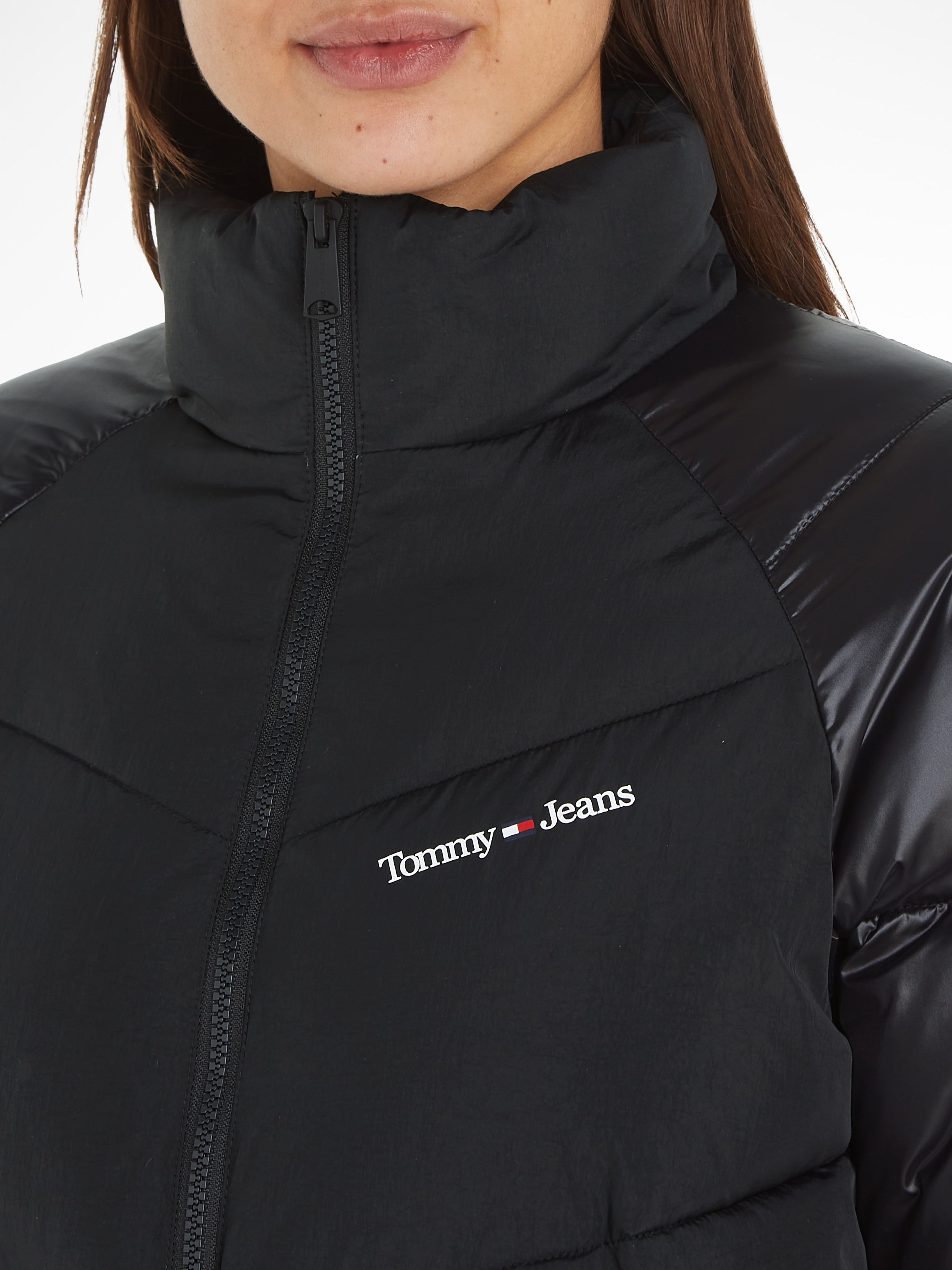 Tommy Jeans Steppjacke »TJW TONAL BLOCKING PUFFER«, mit Tommy Jeans Markenlabel