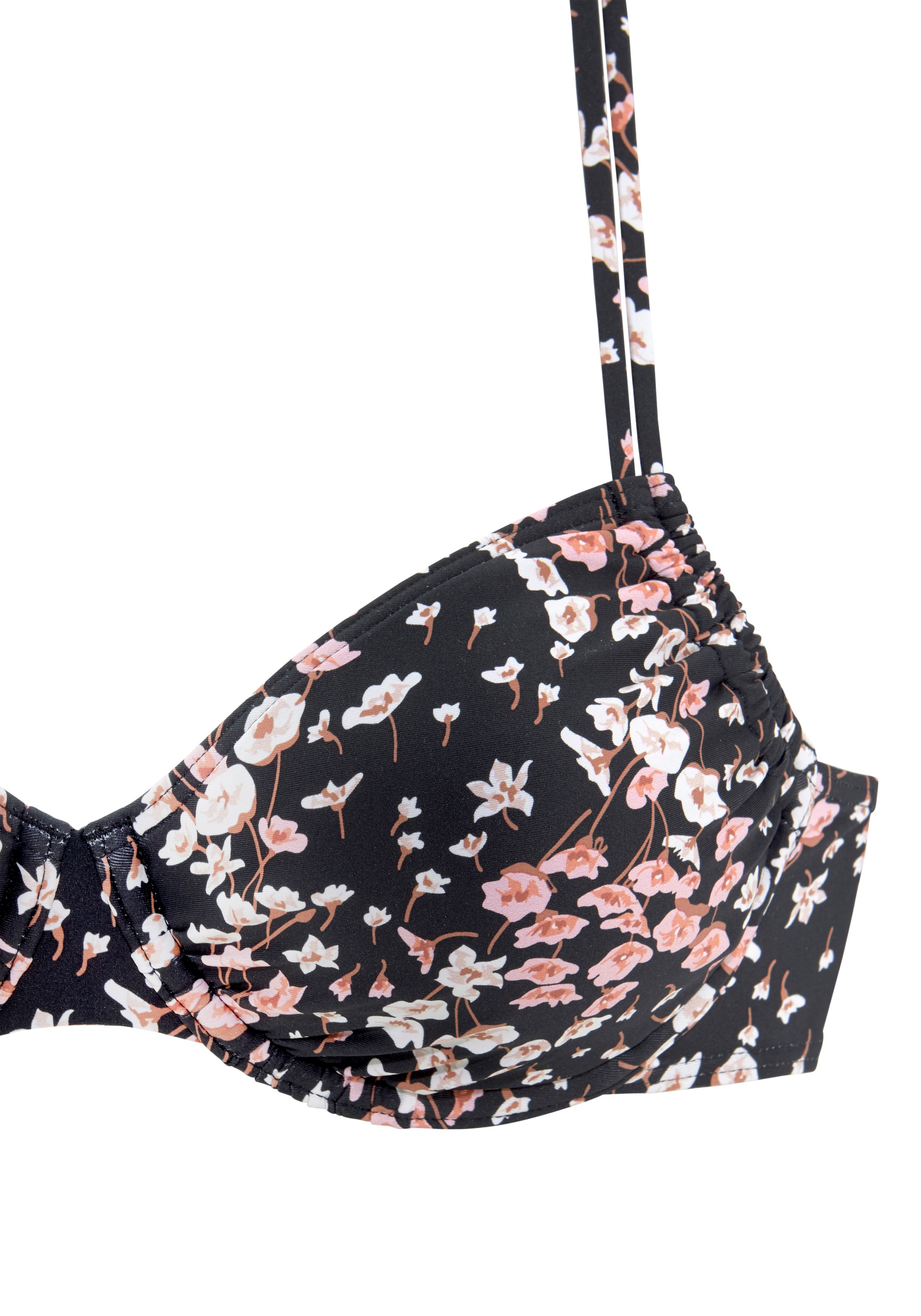 LASCANA Bügel-Bikini-Top »Blair«, mit floralem Design