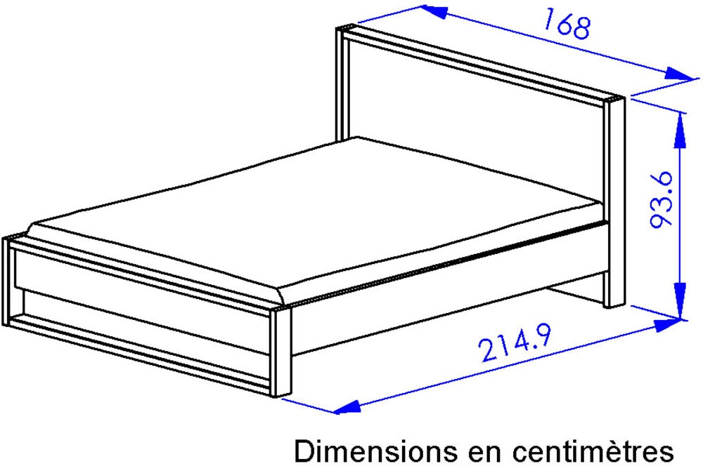 Gami Ensemble de chambre à coucher »ALANA« 4 tlg. Ein elegantes und funktionales Schlafzimmer