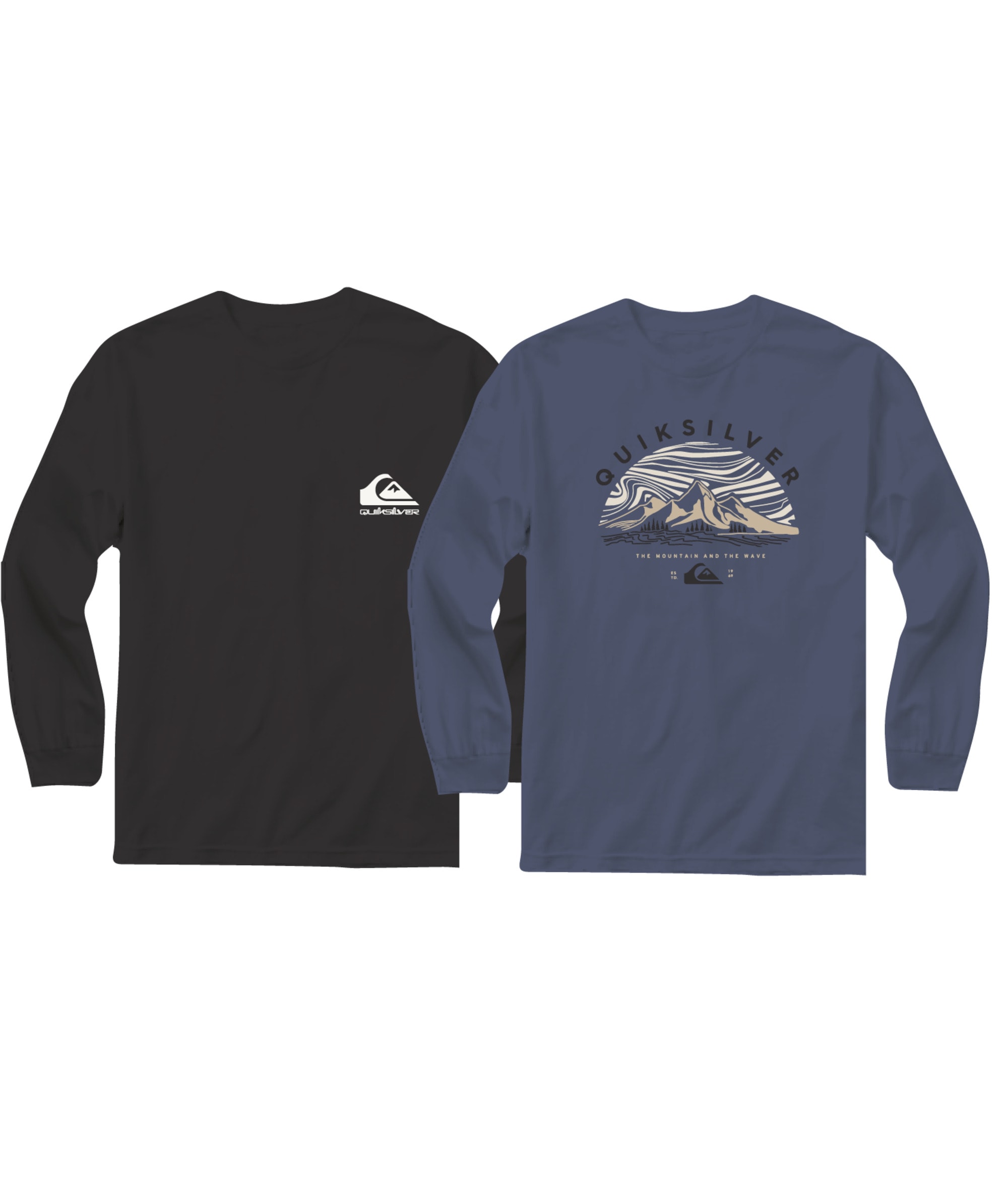 Image of Quiksilver Langarmshirt "MTWAVE DUNESCAPE LS PACK YOUTH" 2 Stk.