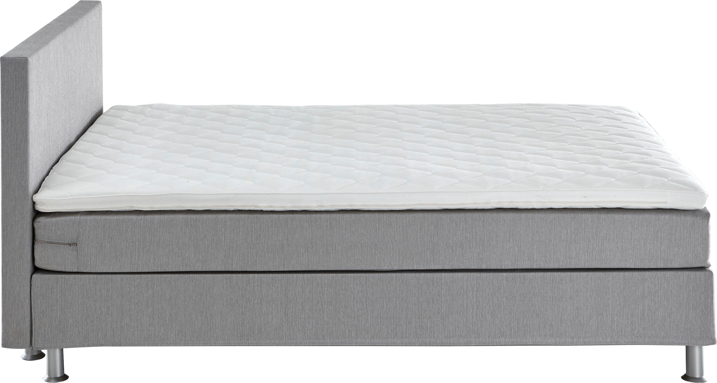 ATLANTIC home collection Boxbett »Edison«, inkl. Bonnellfederkern-Matratze und Topper