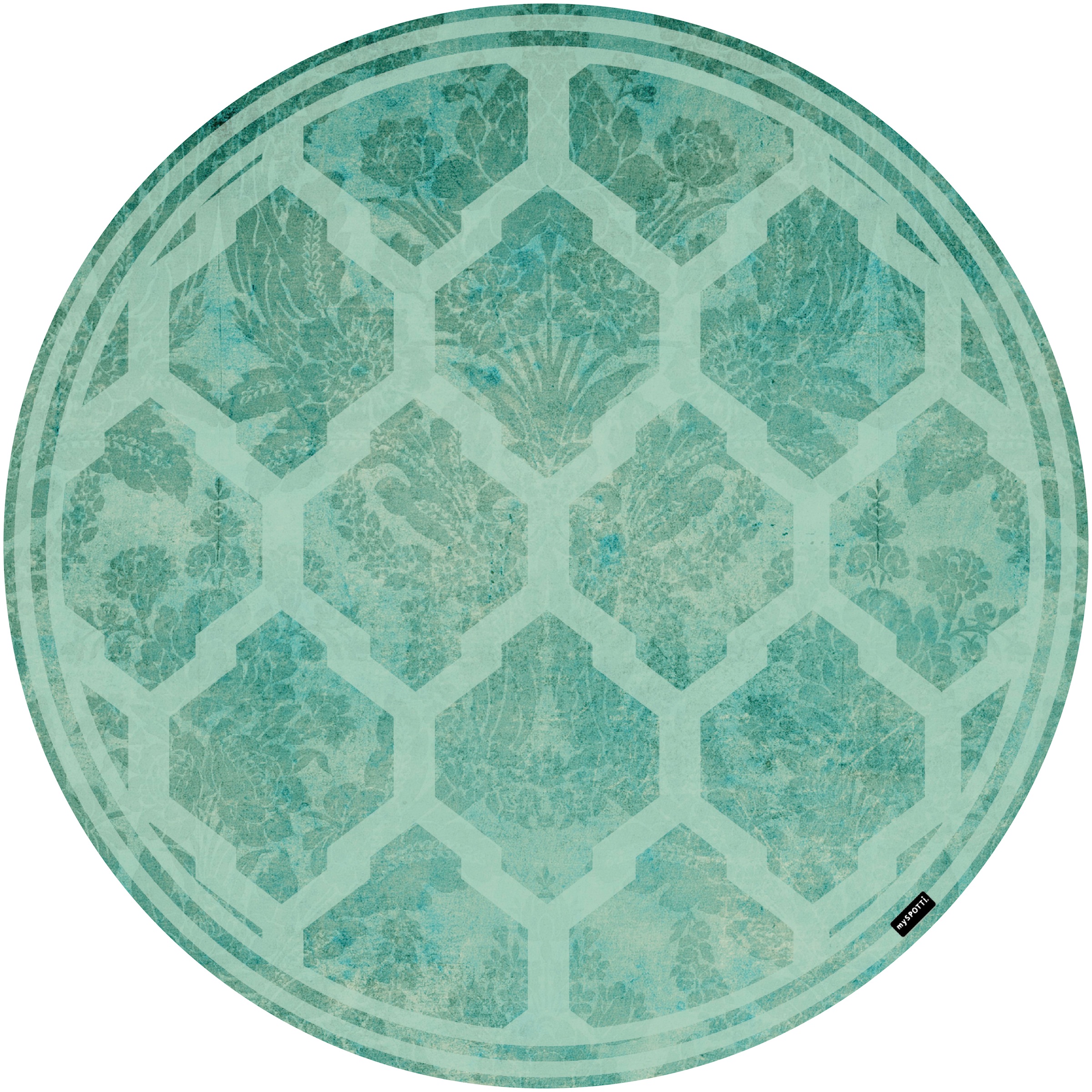 Image of MySpotti Vinylteppich »Buddy Cui«, rund, 0,5 mm Höhe, rund, wasserfest und statisch haftend bei Ackermann Versand Schweiz