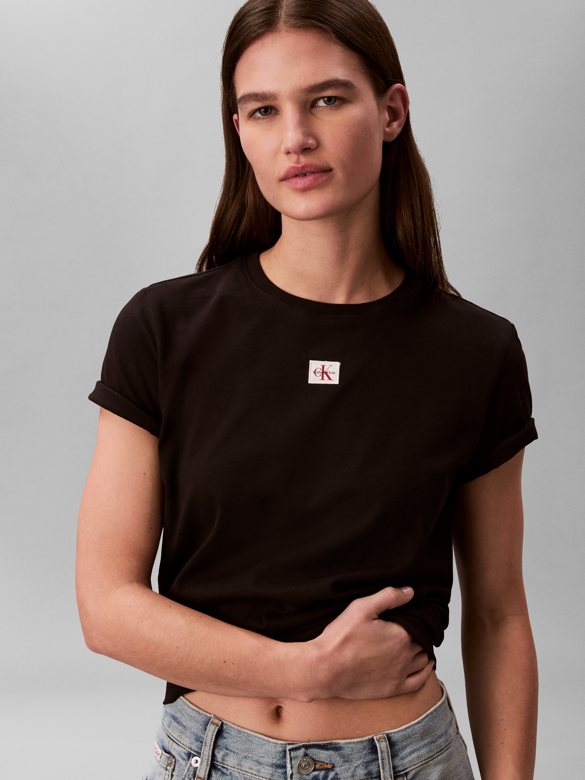 Calvin Klein Jeans T-shirt Coupe régulière avec col rond