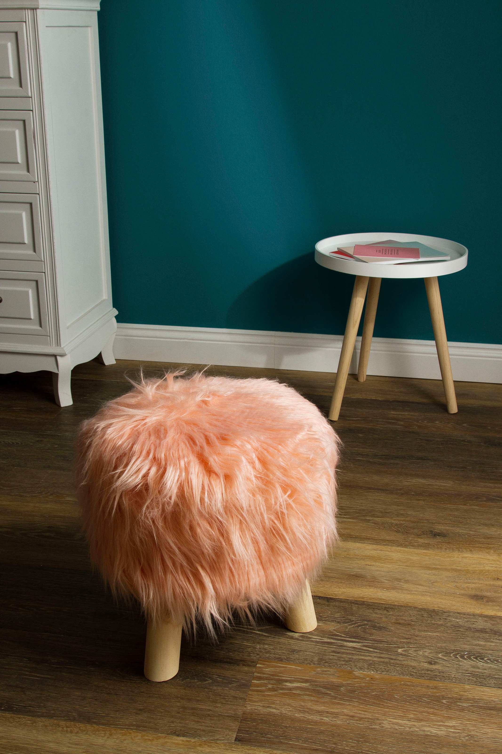 Image of my Flair Hocker, H 35 rose bei Ackermann Versand Schweiz