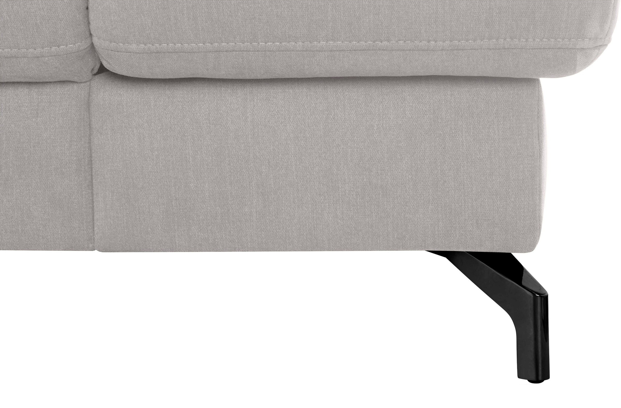 sit&more Wohnlandschaft »Brisbane U-Form«, Fusshöhe 12 cm, inklusive Sitztiefen-, Armteil- und Kopfteilverstellung