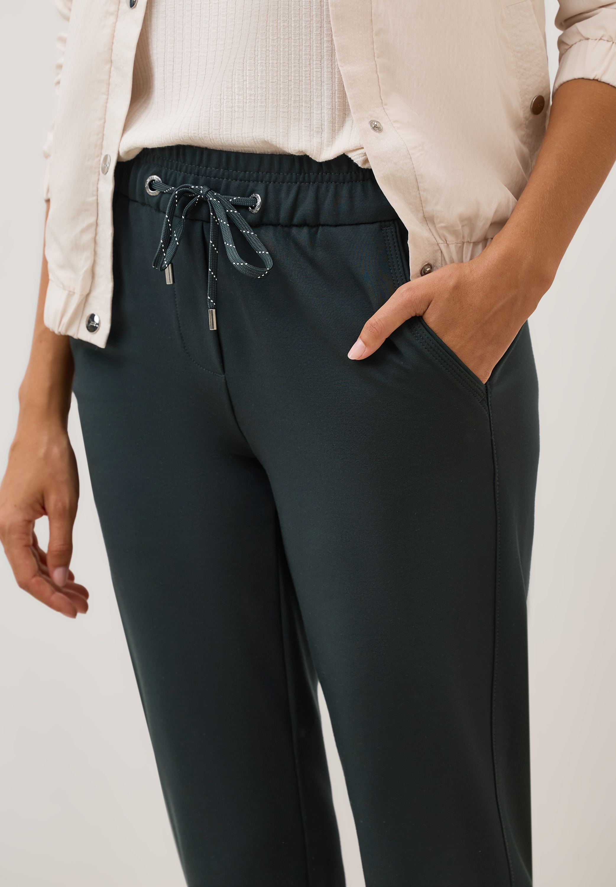 Cecil Stoffhose »Style Tracey«  mit elastischem Bund und Tunnelzug