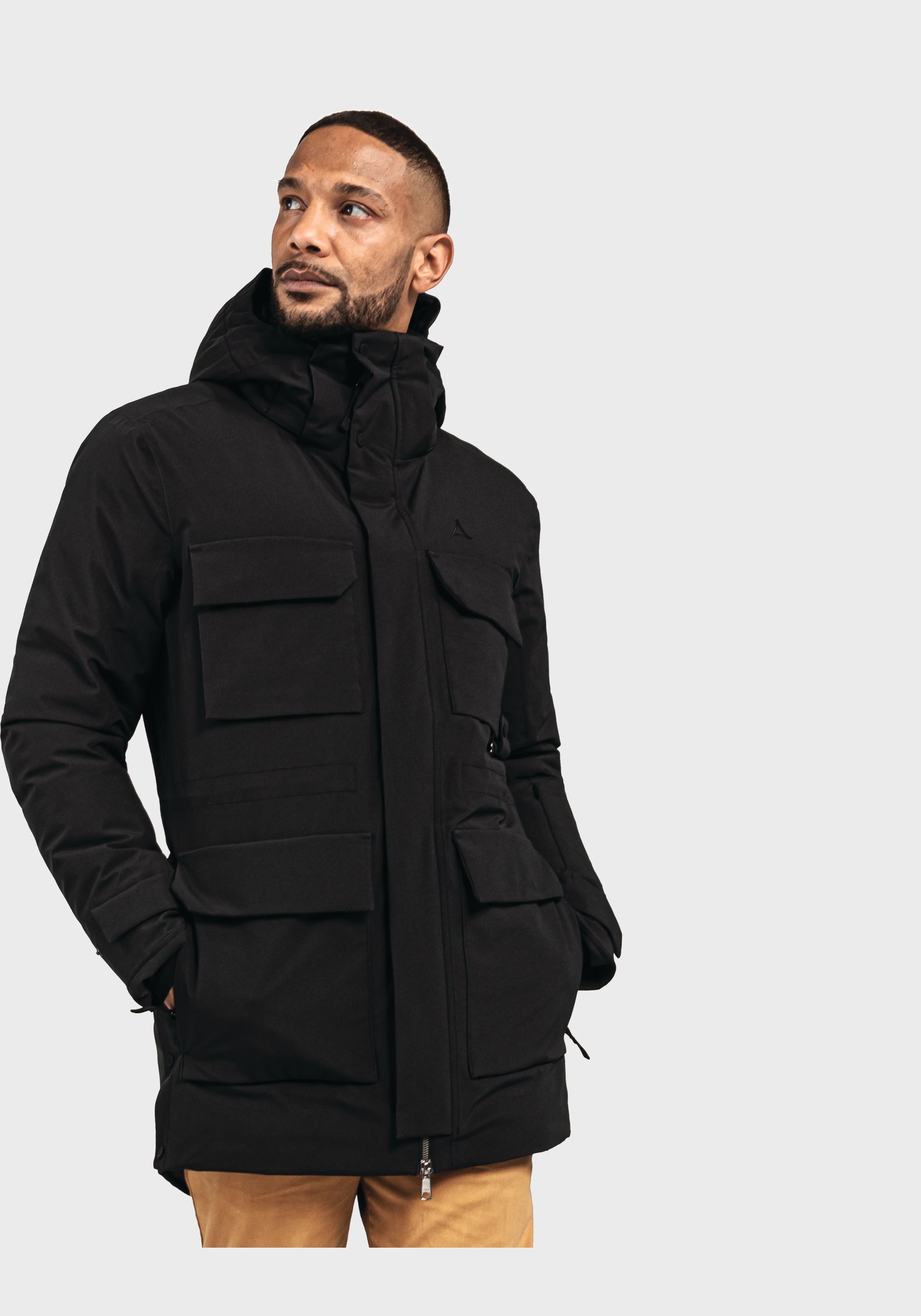 Schöffel Langjacke »Down Parka Ridgeland M«, mit Kapuze