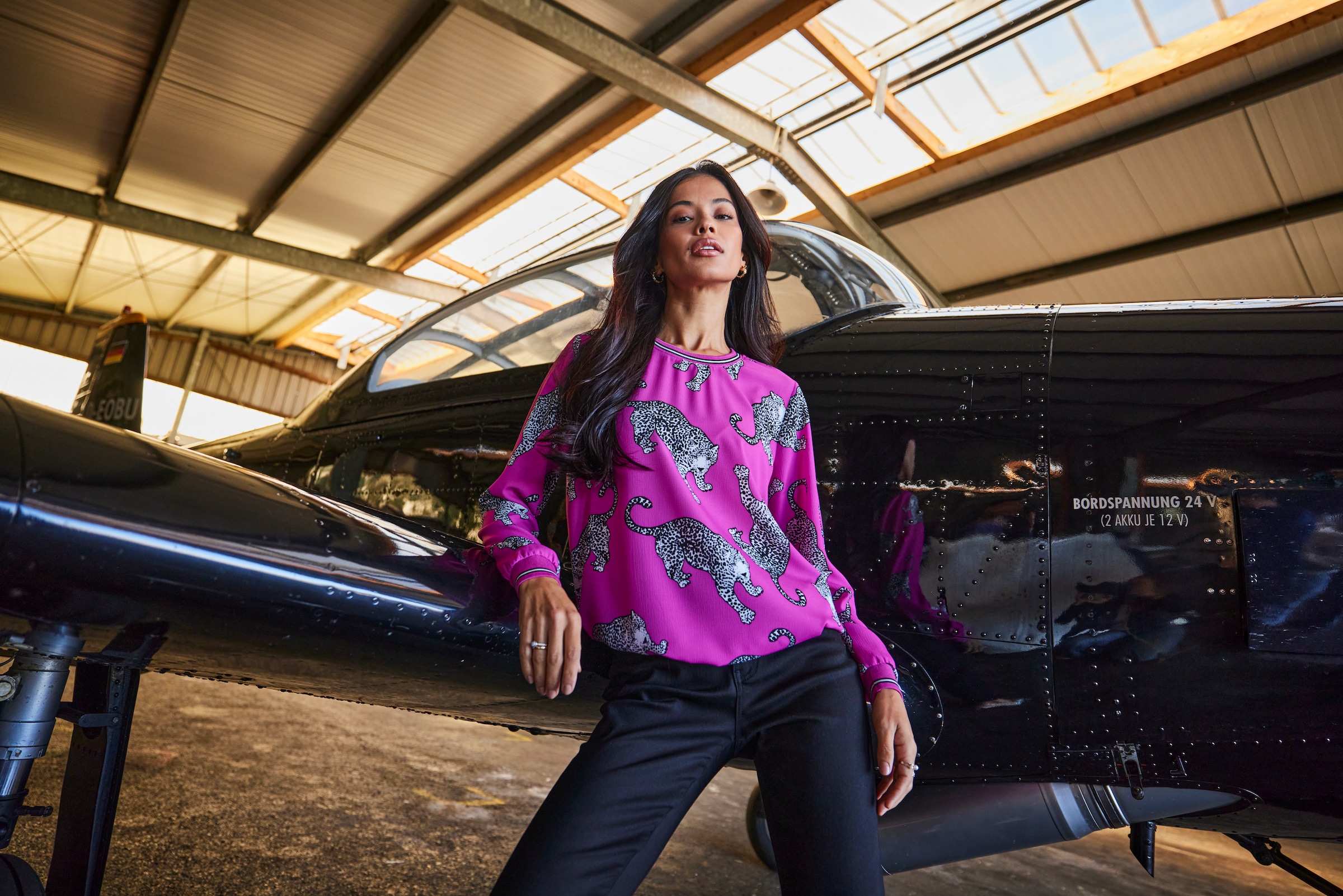 Aniston SELECTED Jeans droit in verkürzter cropped Länge