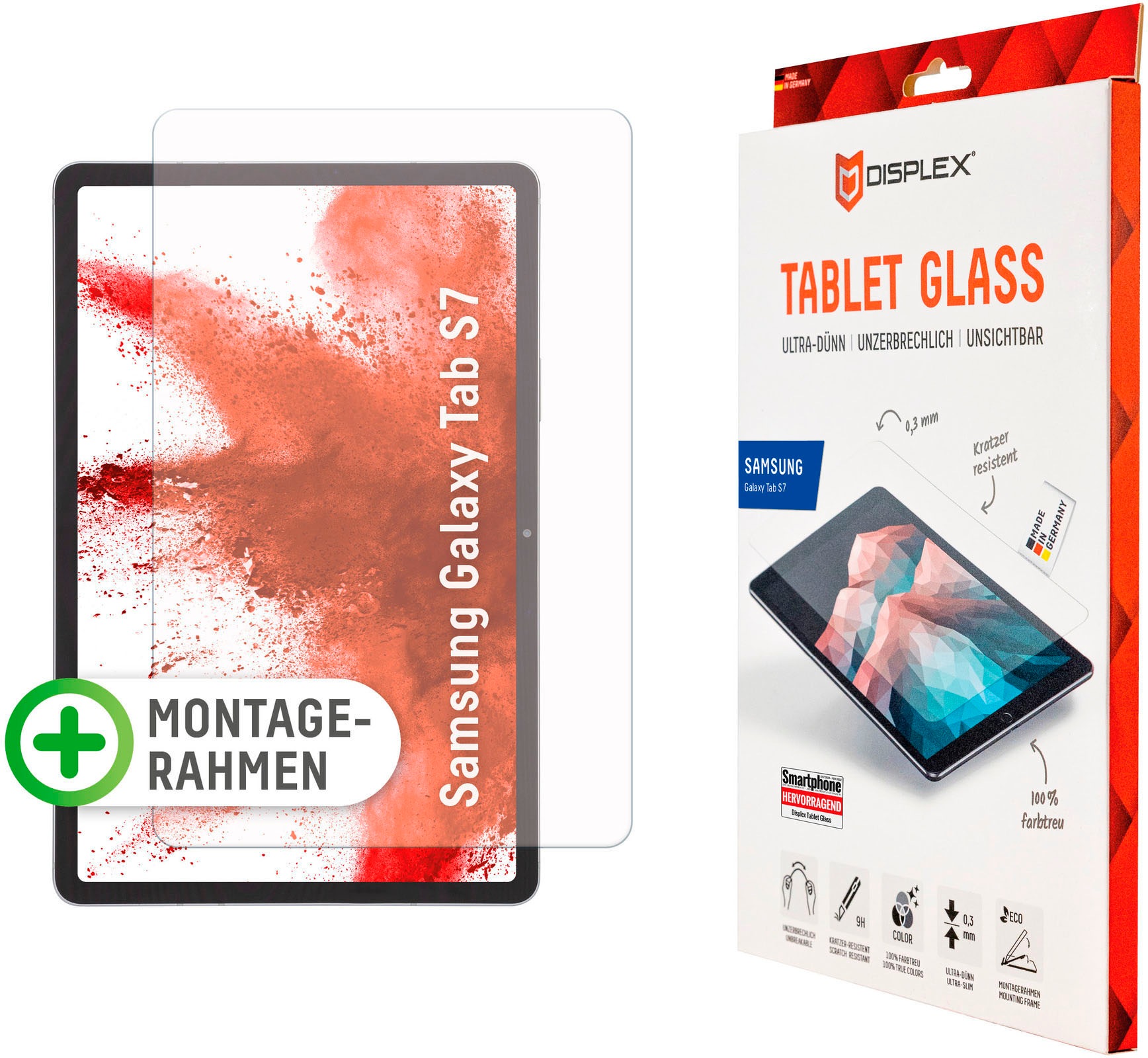 Image of Displex Displayschutzfolie »Tablet Glass Samsung Galaxy Tab S7«, für Samsung Galaxy Tab S7 bei Ackermann Versand Schweiz