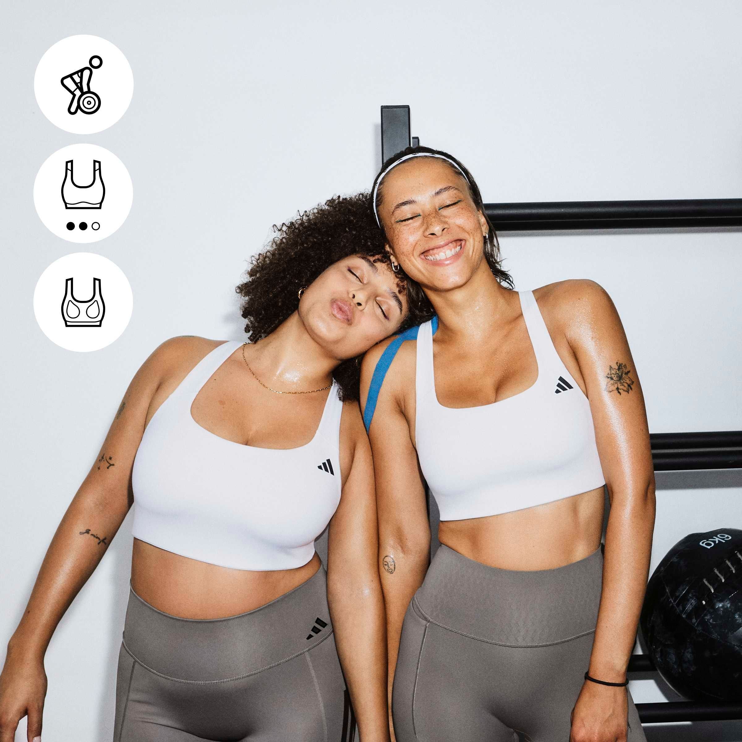 adidas Performance Soutien-gorge de sport »OPTIME WORKOUT BH, MITTLERE BELASTUNG«