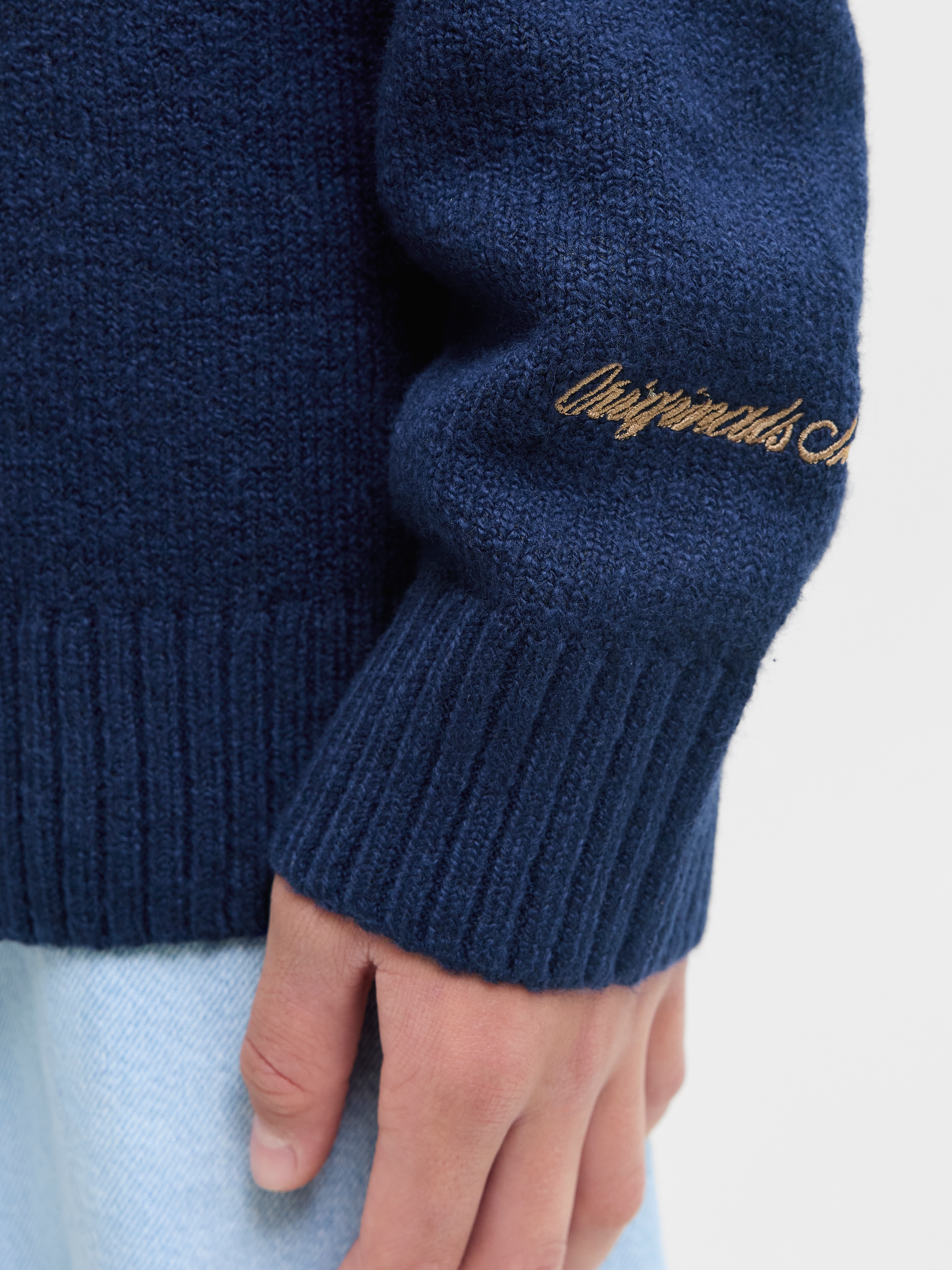 Jack & Jones Junior Rundhalspullover »JORNORREBRO KNIT CREW NECK JNR«