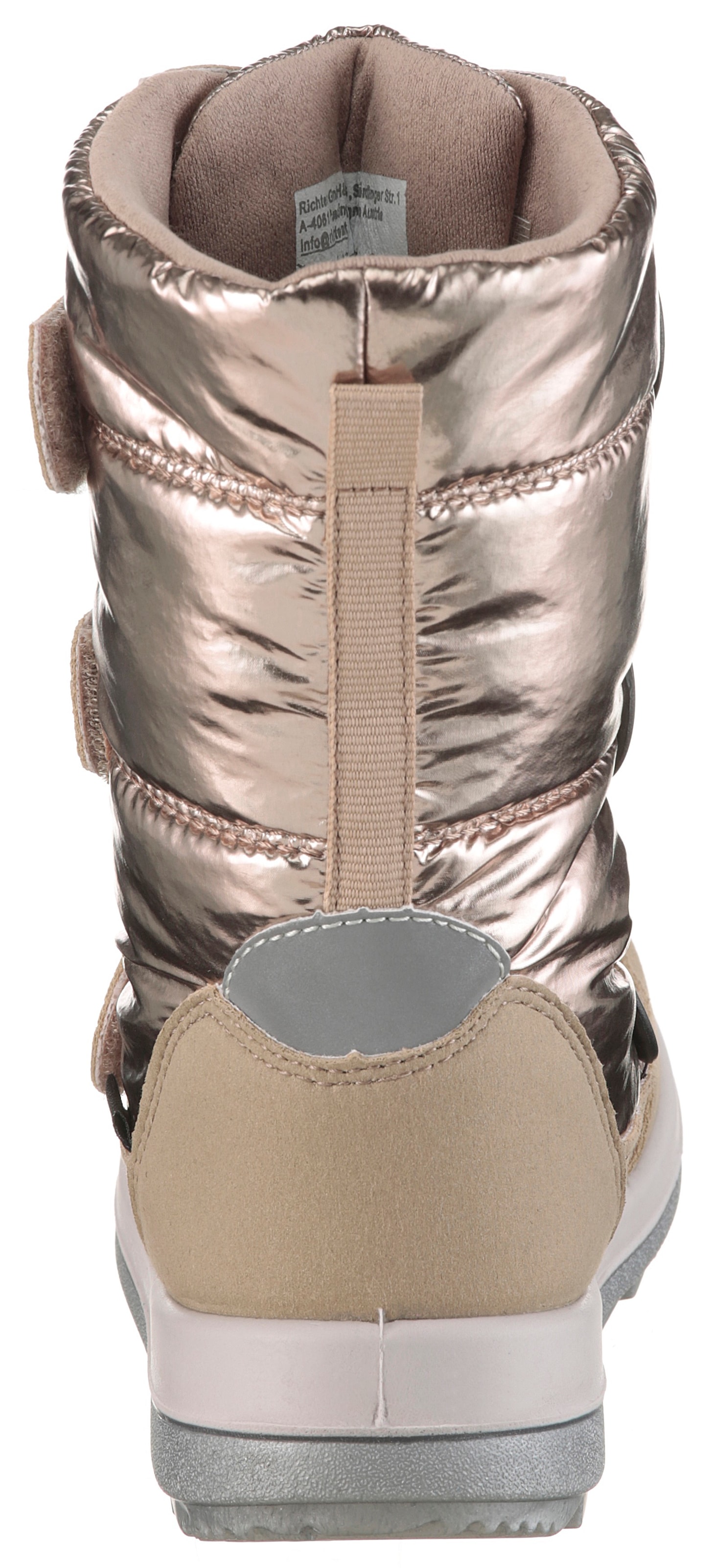 Richter Bottes d'hiver »Husky WMS: Weit«  Bottes à scratch avec Sympatex étanche, gabarit de taille à télécharger