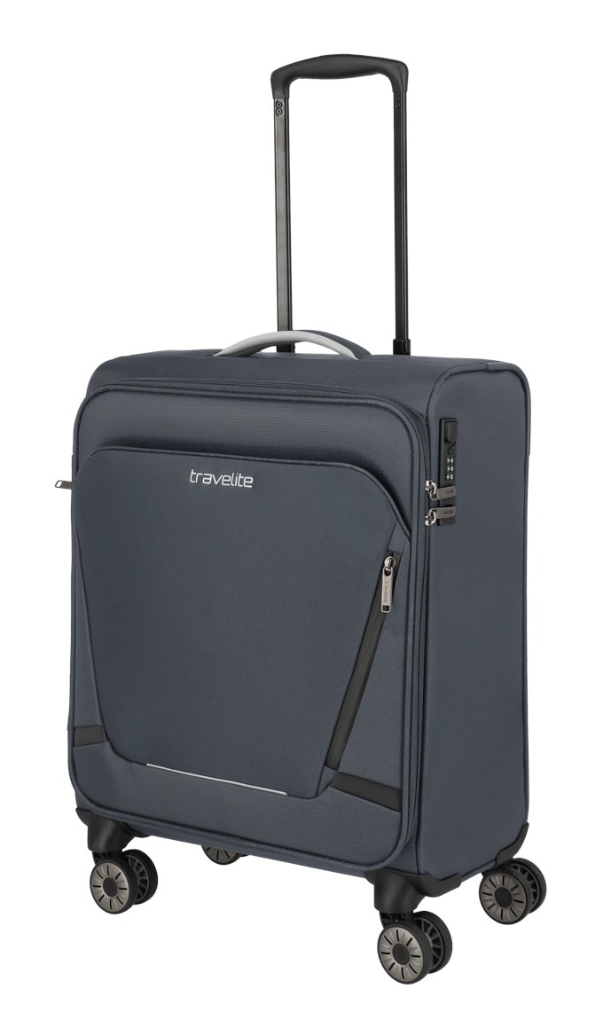 travelite Trolley pour bagages à main »JETPACK Max 4 Cabin Handgepäck Koffer« 41 litre 4 Rollen bagage souple, compatible Ryanair, Condor et de nombreuses compagnies aériennes courantes