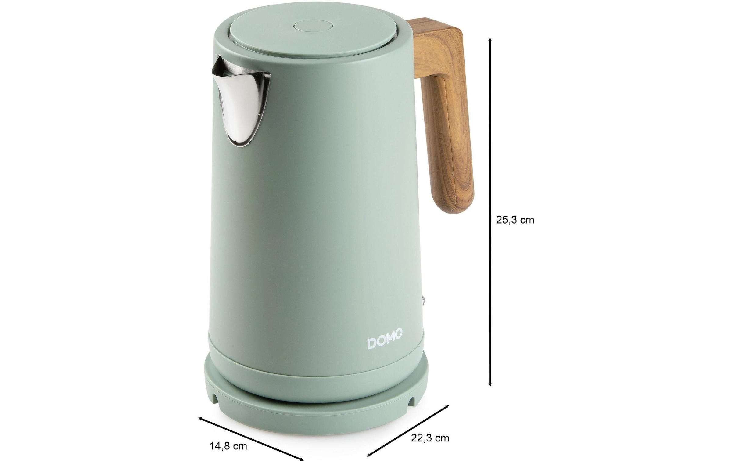 Domo Wasserkocher »DO9282WK 1,7 l« 1,7 l 2200 W mit 360° Sockel, Abschaltautomatik und entnehmbarem Kalkfilter