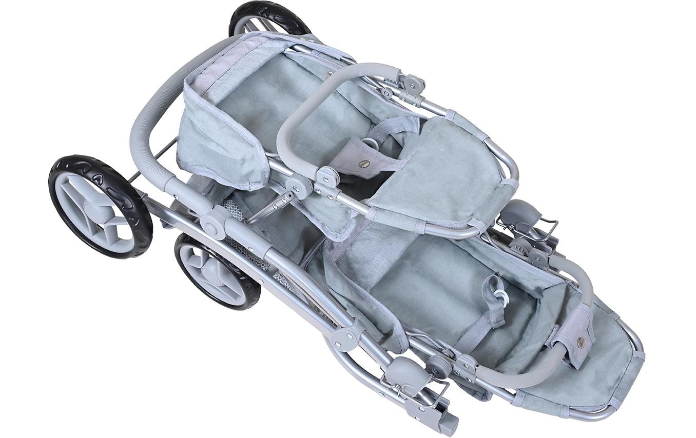 Knorrtoys® Puppen-Zwillingsbuggy »Milo Star«