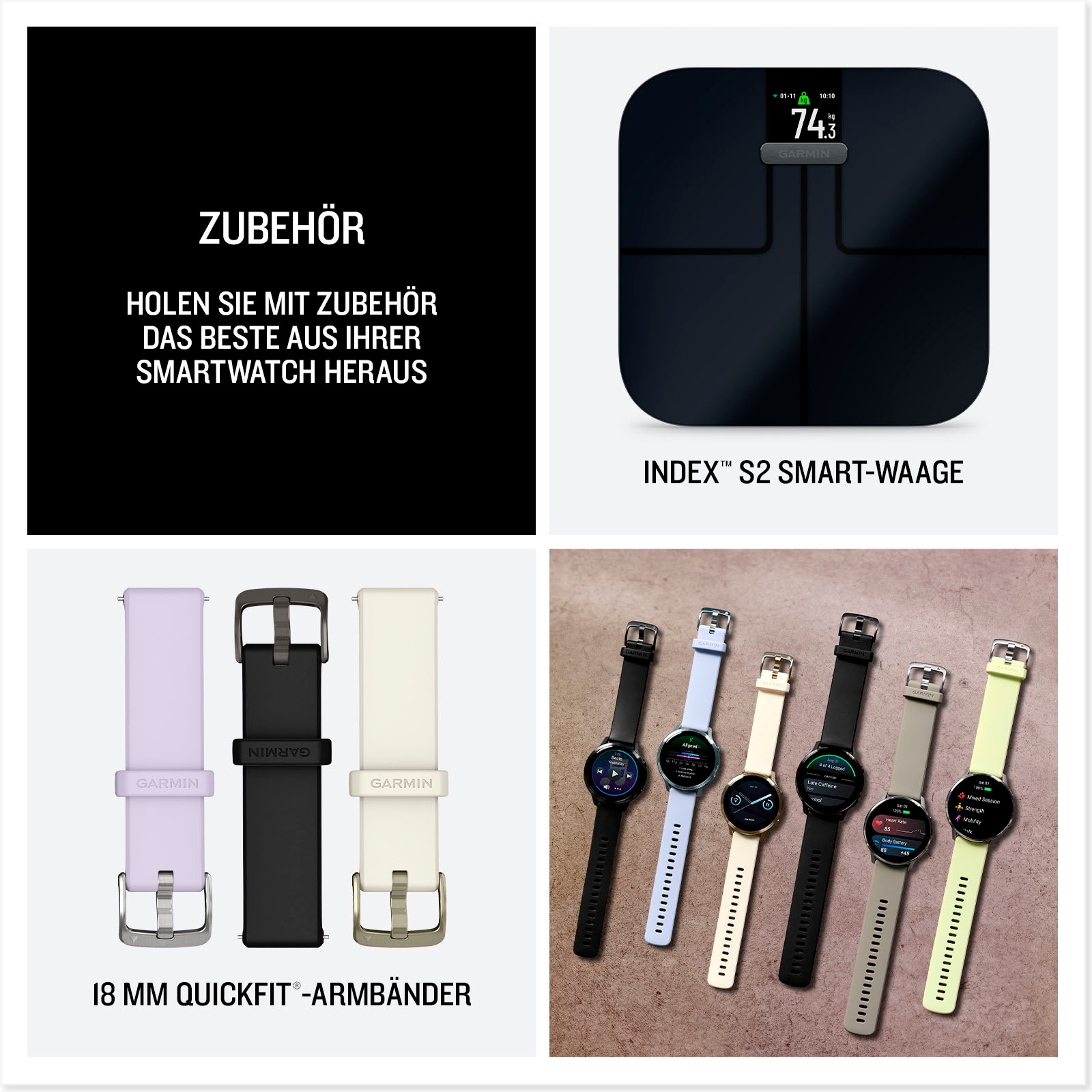 Garmin Smartwatch »Venu 4« (3,04 cm / 1,2 ″)