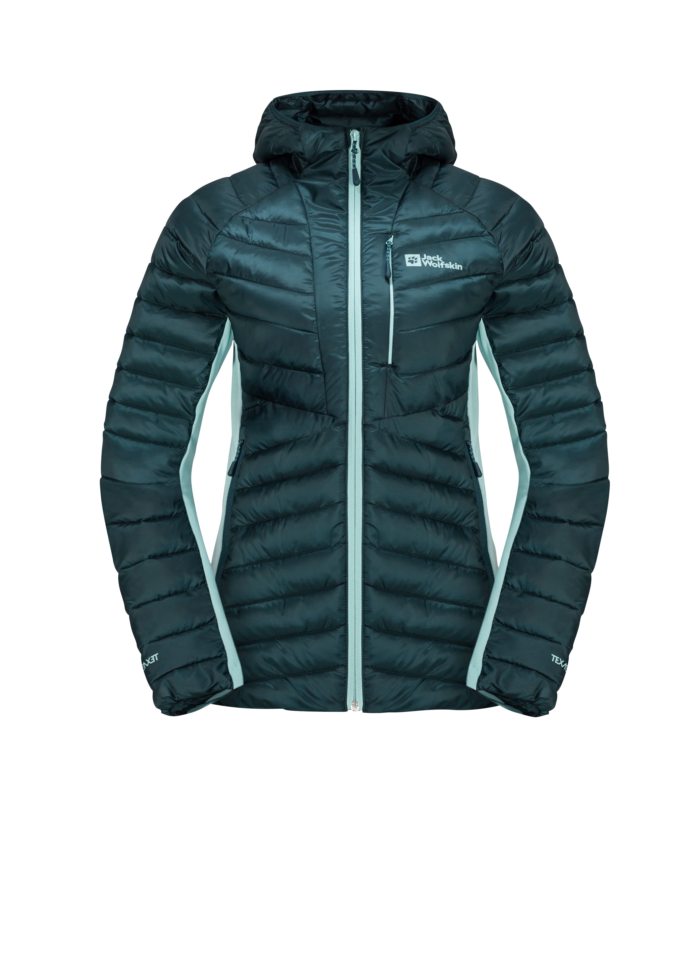 Jack Wolfskin Steppweste »ROUTEBURN PRO INS VEST W«, winddicht, höchst wasserabweisend, atmungsaktiv