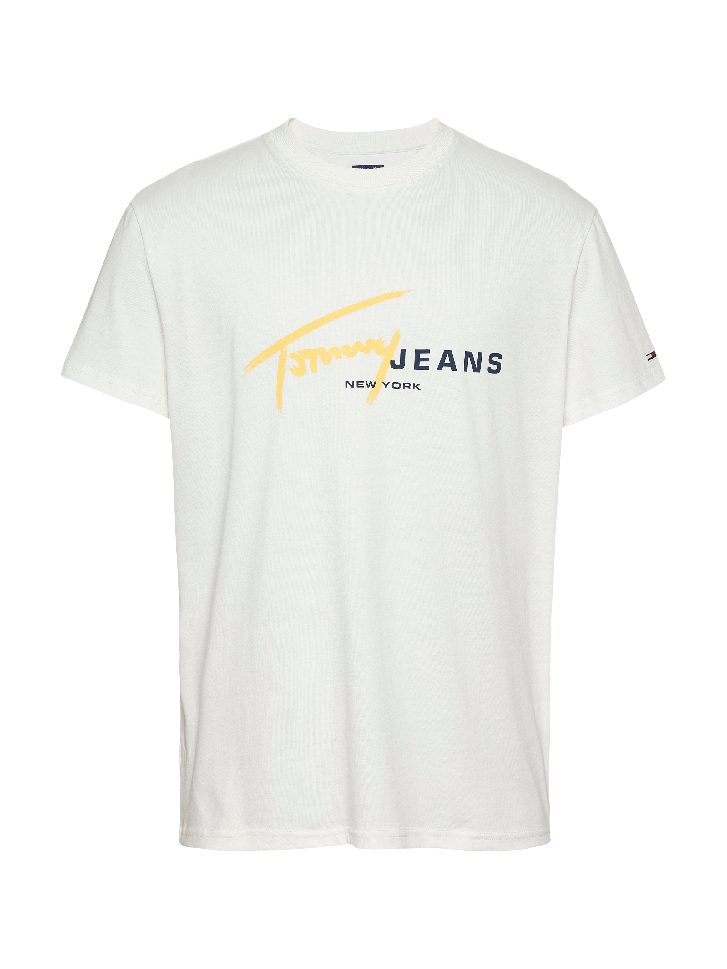 Tommy Jeans Kurzarmshirt »TJM REG SIGNTR DNA TEE EXT«, Mit Rundhalsausschnitt