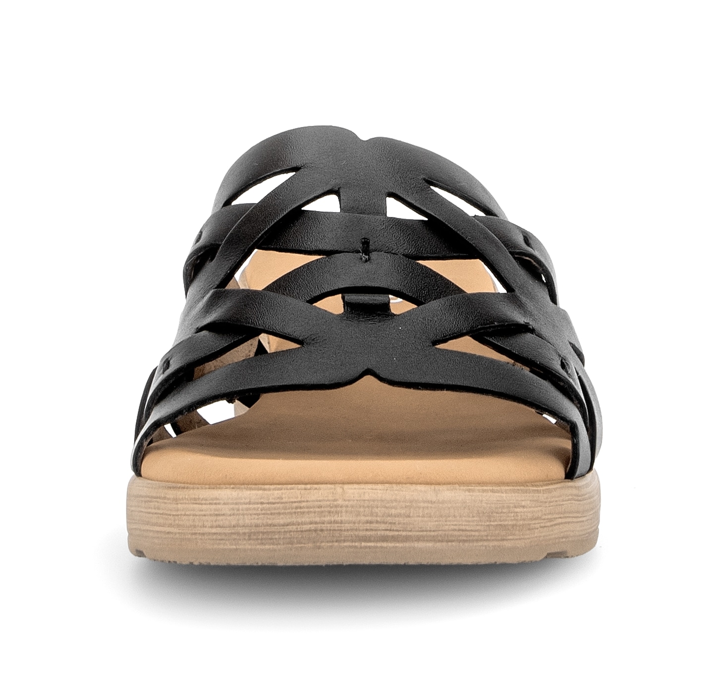 Gabor Pantolette »Pisa«  Blockabsatz, Sommerschuh in Komfortweite H (= sehr weit)