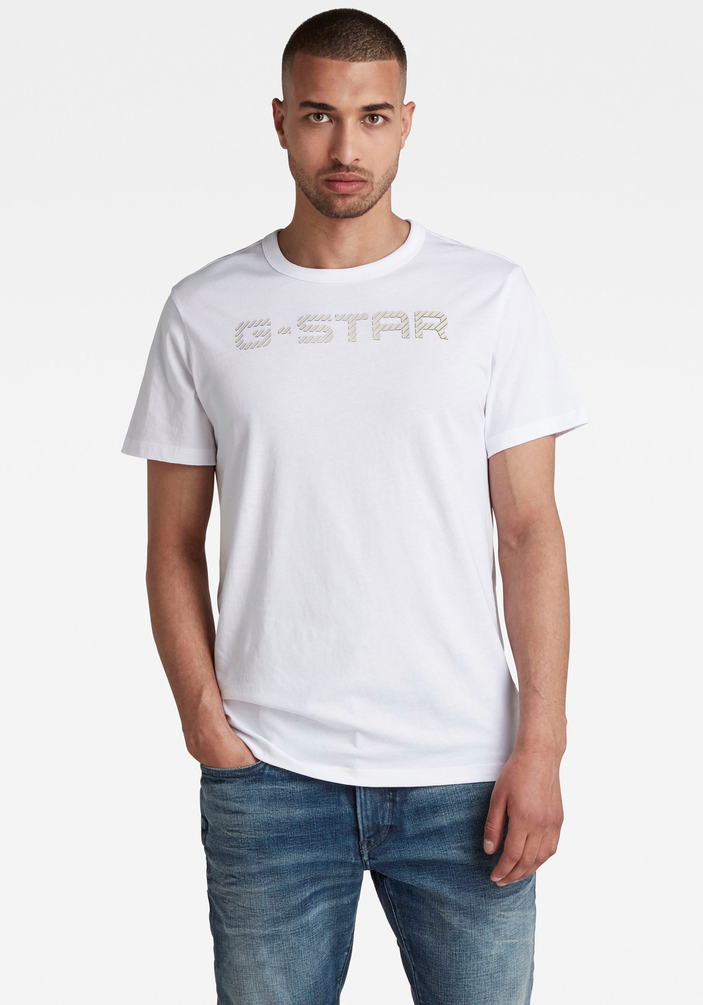 Image of G-Star RAW Rundhalsshirt »G-STAR r t ss« bei Ackermann Versand Schweiz