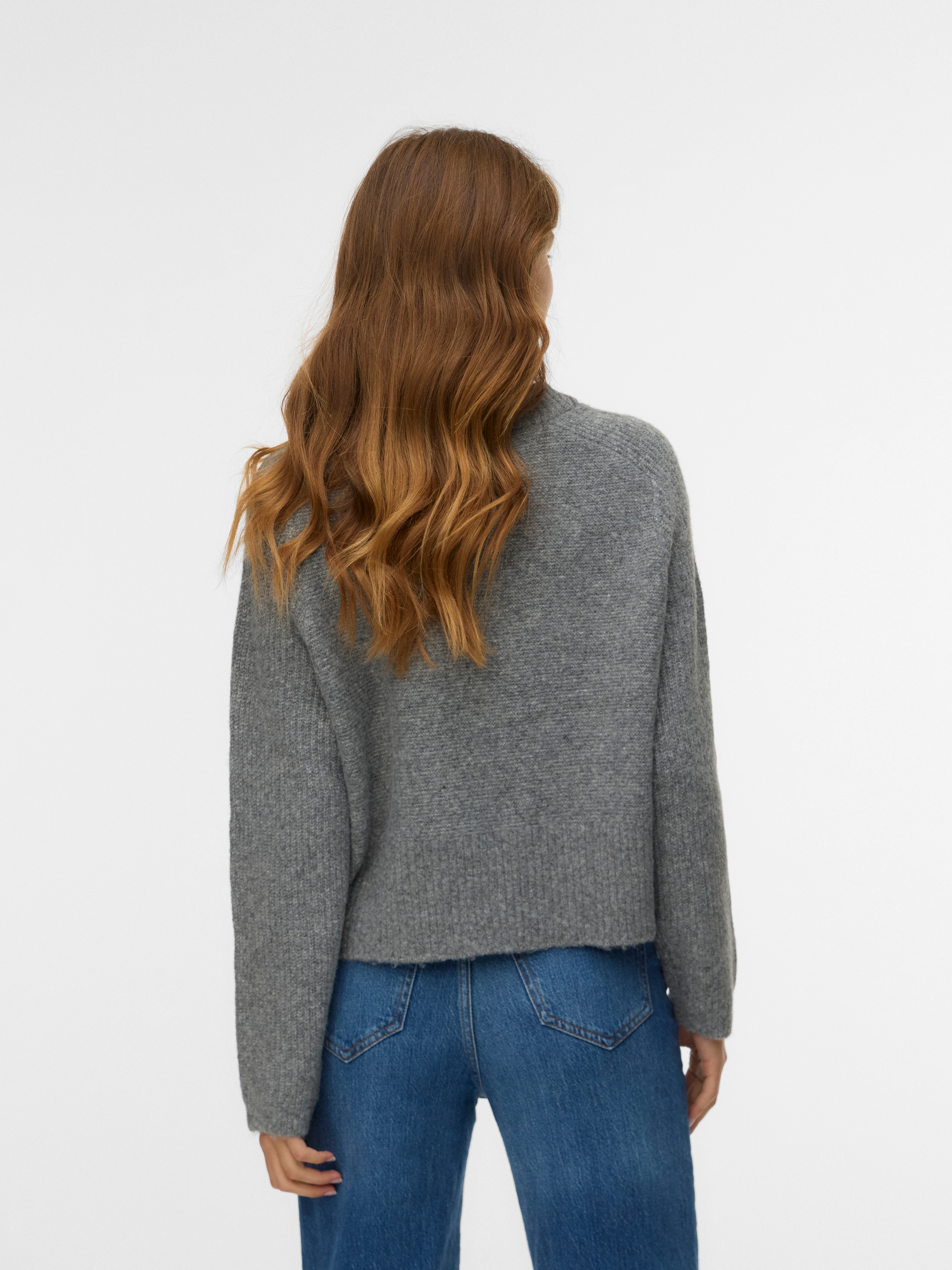 Vero Moda Pull en tricot »VMBANG LS O-NECK PULLOVER BOO«