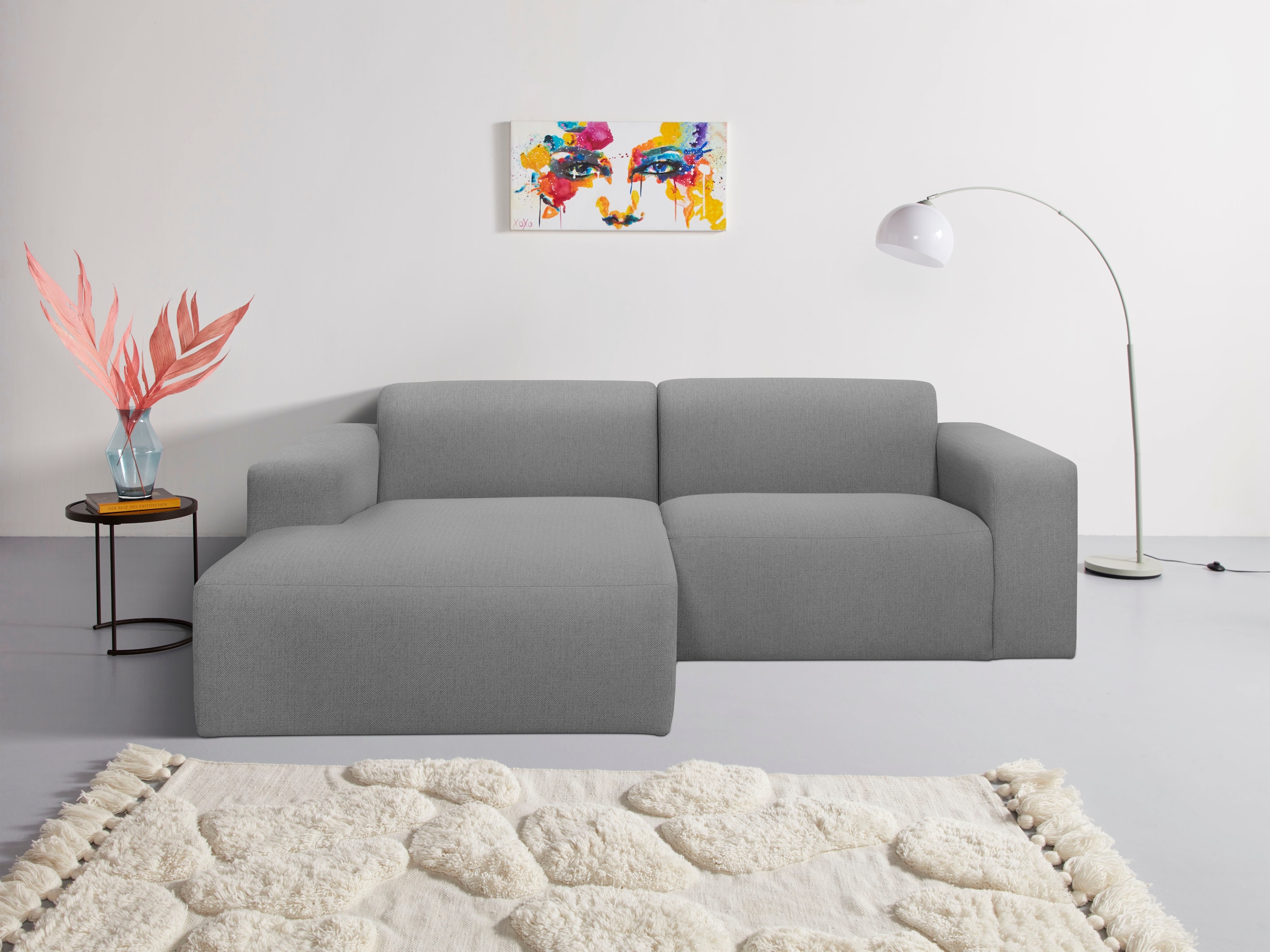 INOSIGN Ecksofa »Koa,228cm, L-Form, Modulsofa Webstoff«, Designsofa in Cord