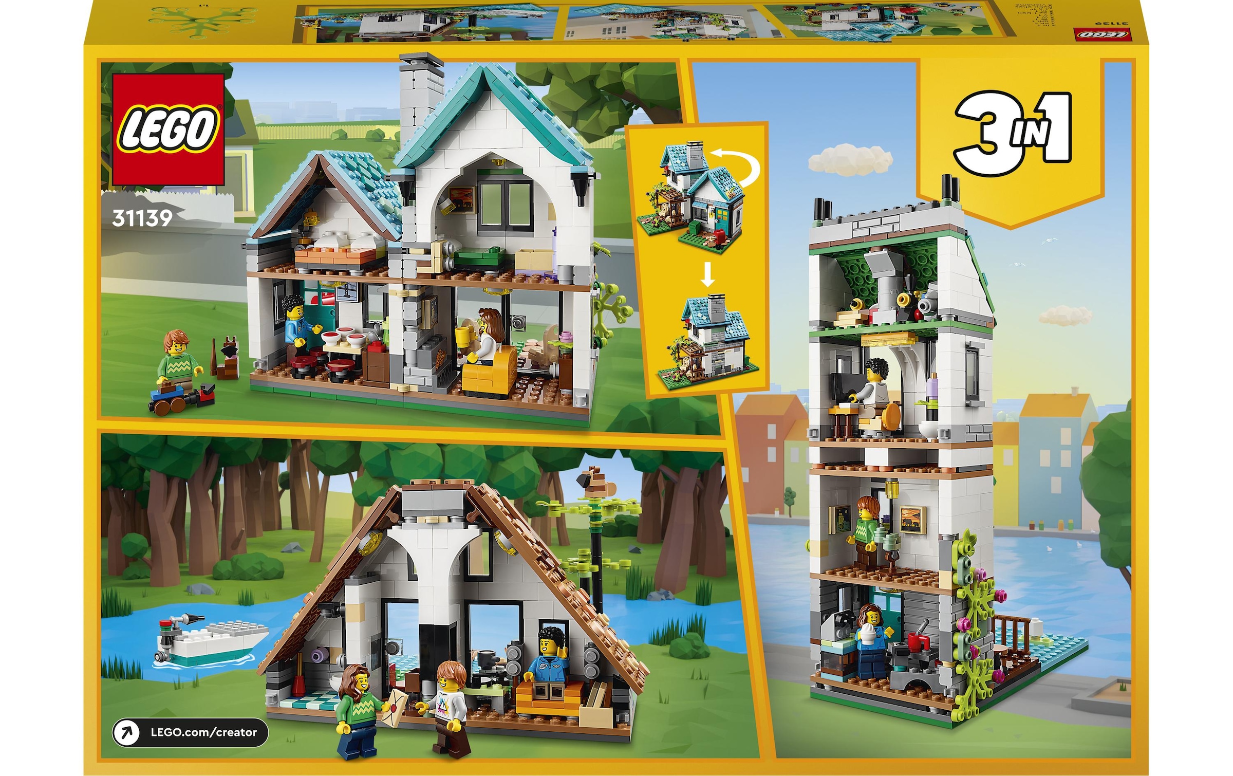LEGO® Konstruktionsspielsteine »Haus«