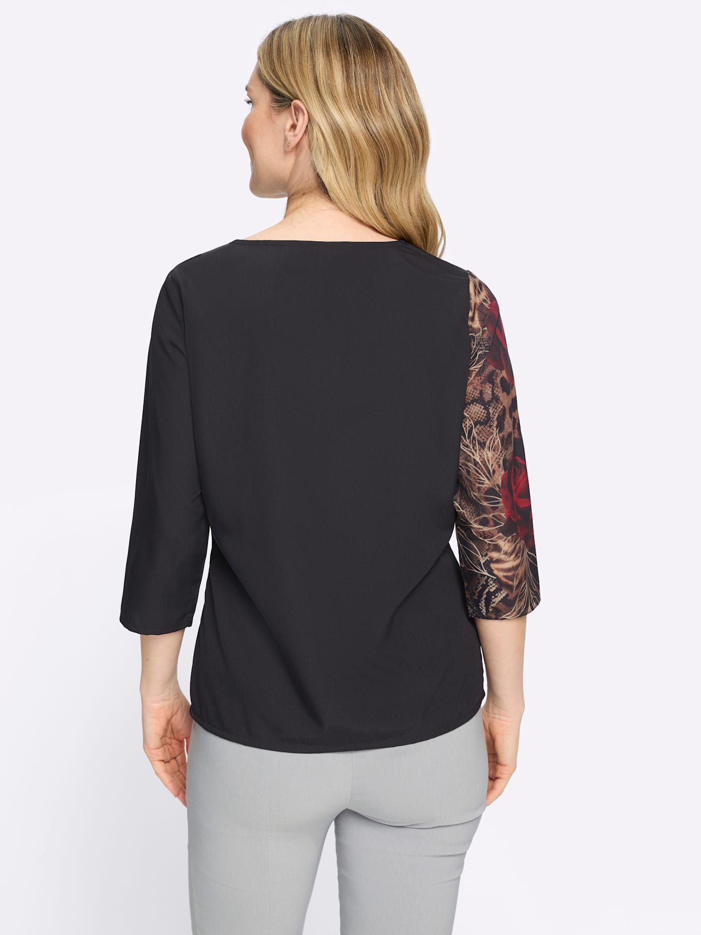Classic Basics Druckbluse