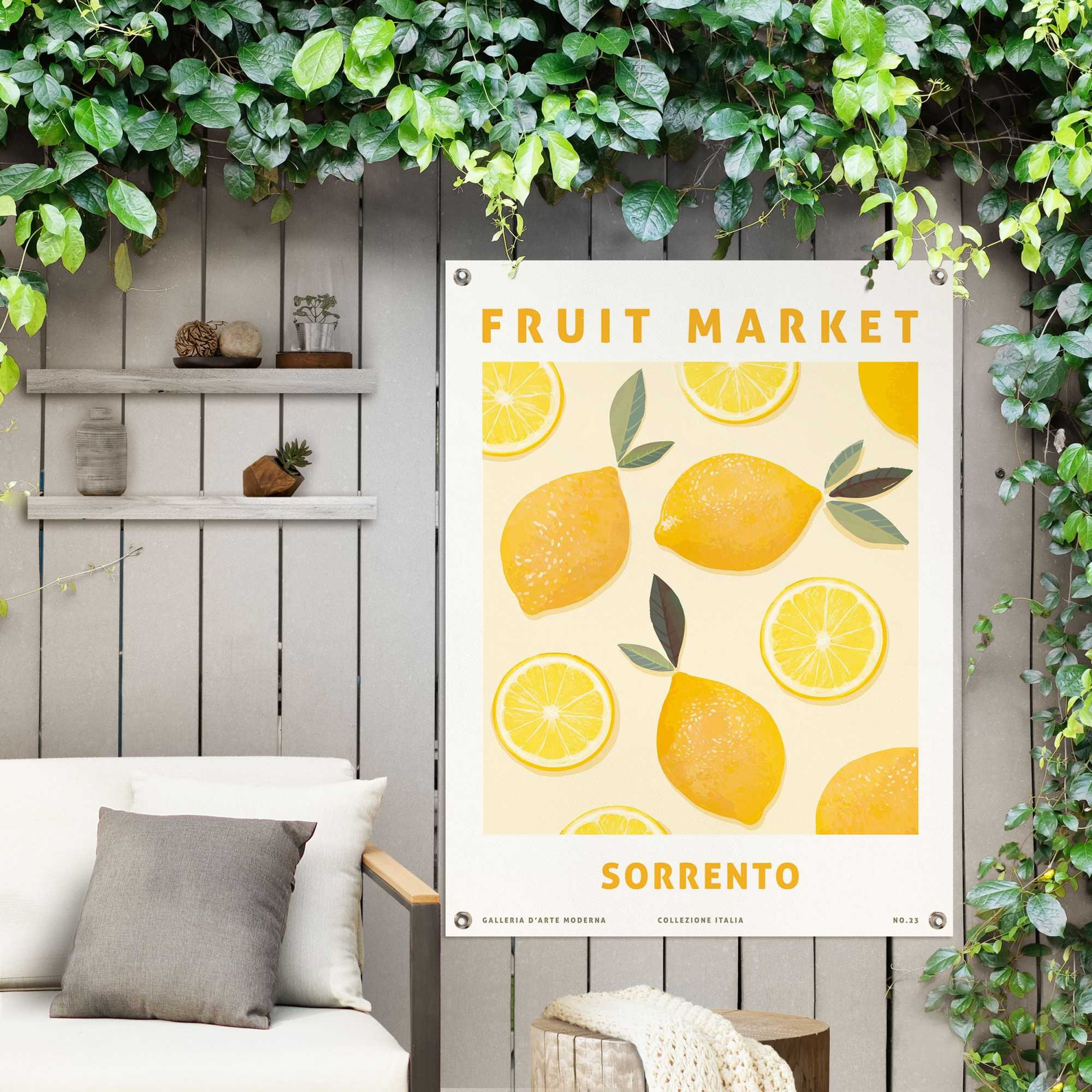 Image of Reinders Poster "Zitronen" Outdoor für Garten oder Balkon