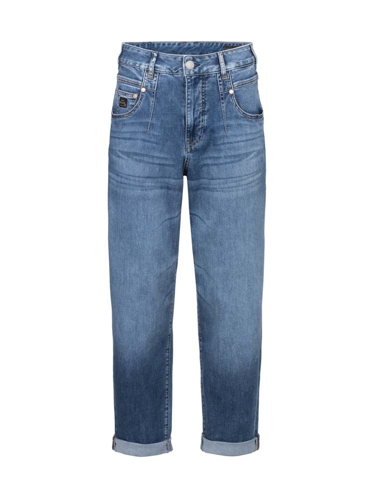 Herrlicher Straight-Jeans »Brooke Recycled Denim Light«, krempelbar