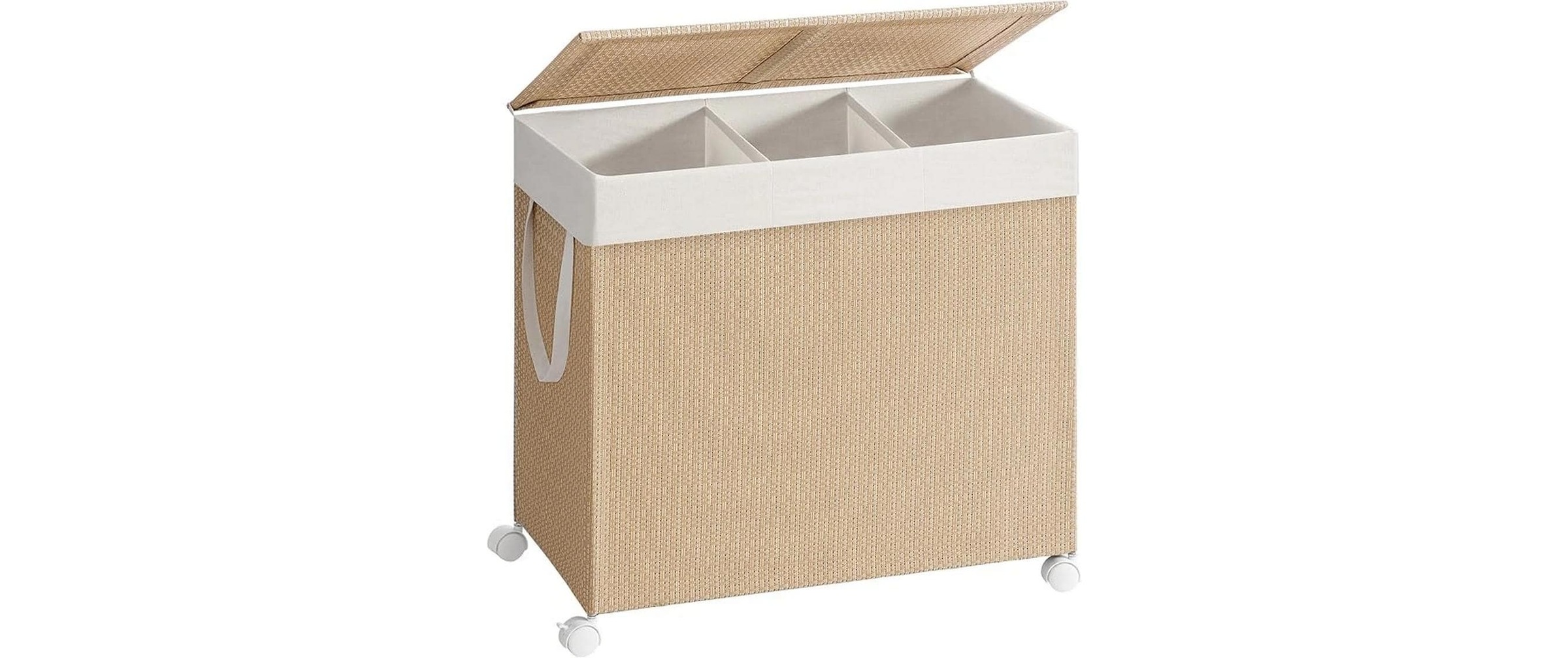 Image of SONGMICS Wäschekorb "mit 3 Fächern 140 l"