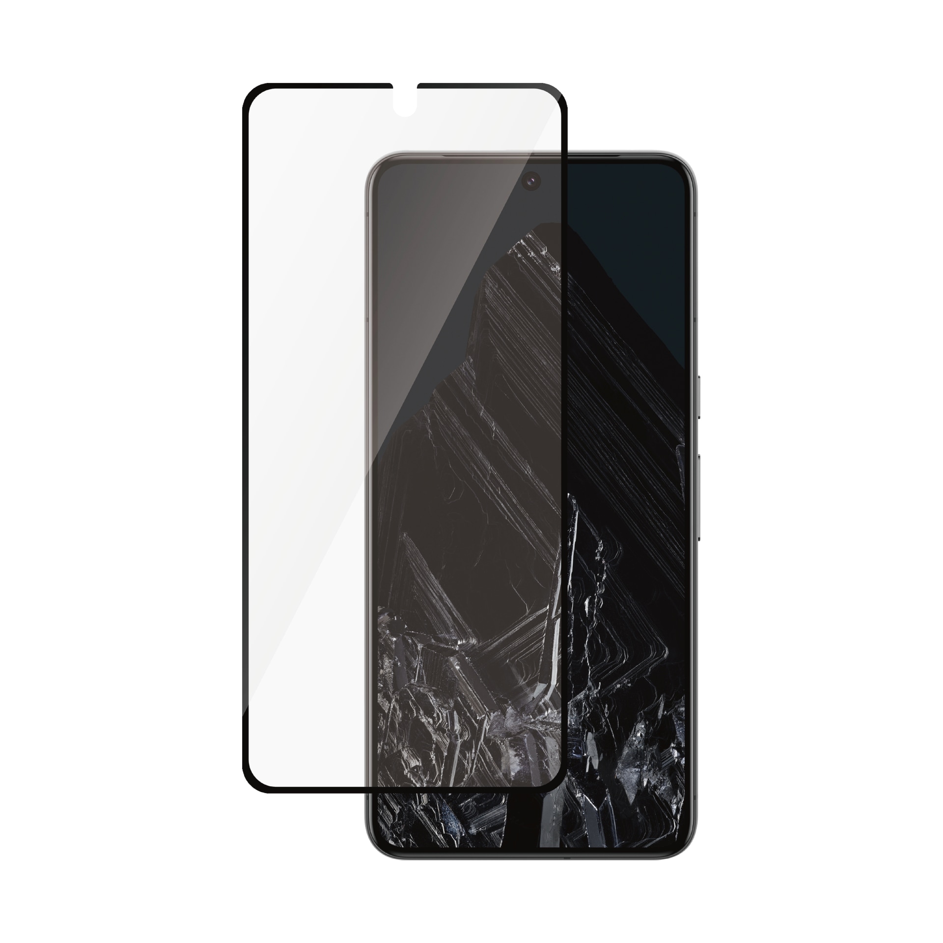 PanzerGlass Displayschutzglas »Screen Protector«, für Google Pixel 8 Pro, Ultra Wide Fit Displayschutz