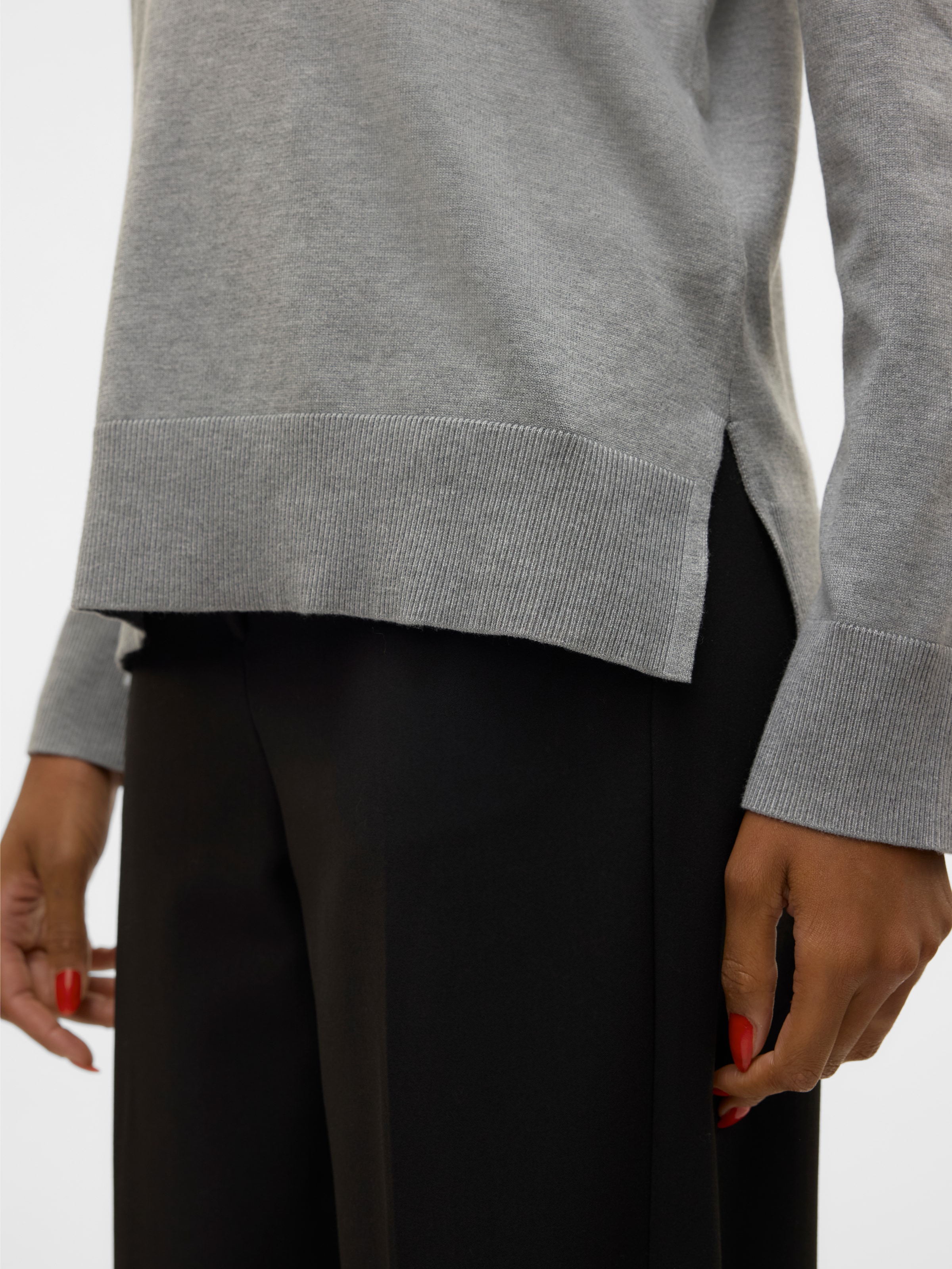 Vero Moda Pull en tricot »VMSILJE LS V-NECK PULLOVER GA NOOS«