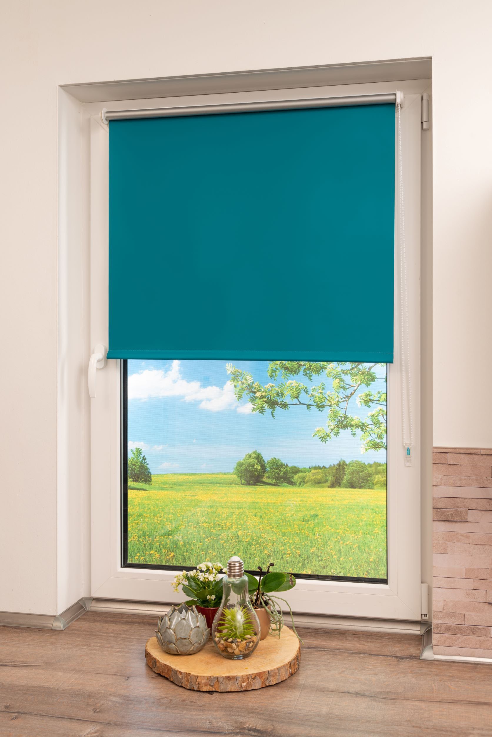 Image of K-HOME Seitenzugrollo "Thermo Klemmfix-Rollo" verdunkelnd energiesparend ohne Bohren 1 Stück