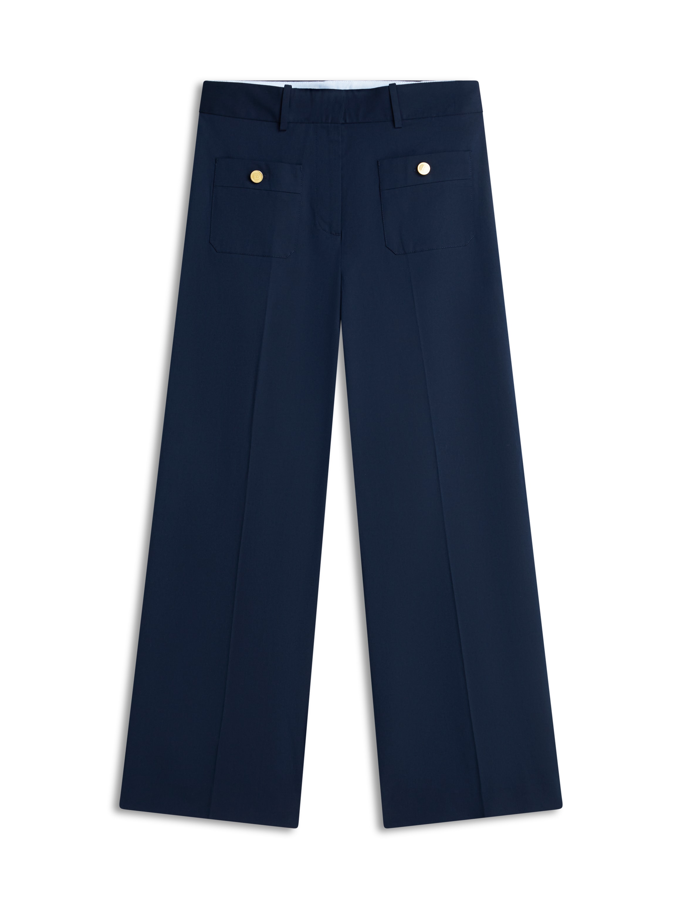 Tommy Hilfiger Chinos »PREPPY COTTON WIDE LEG CHINO«  avec plis repassés, taille mi-haute