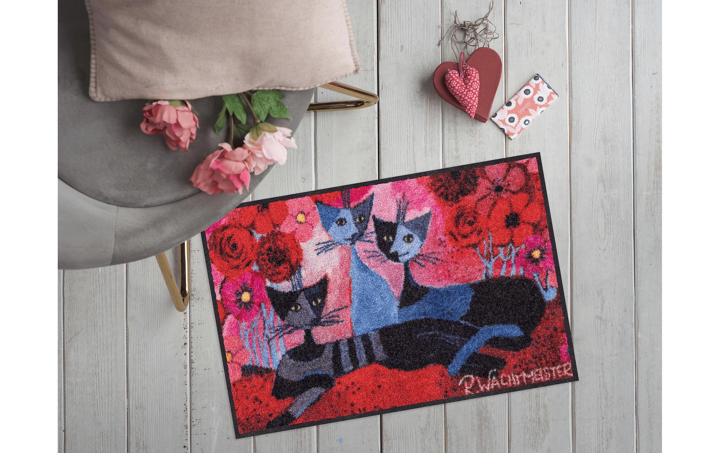 Salonloewe Fussmatte »Salonlöwe Rossini« quadratisch