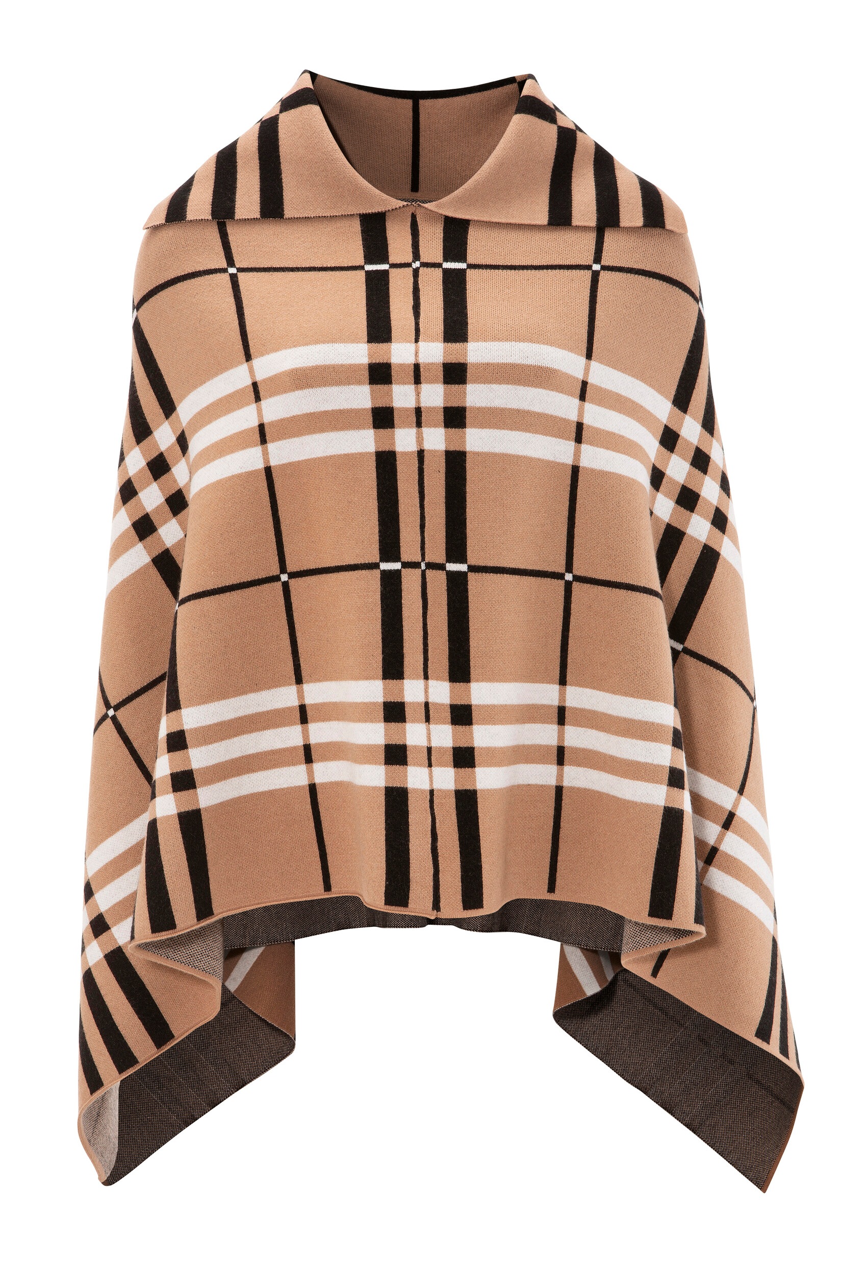 Image of M.X.O Trachtenponcho, Damen, im modischem Karodessin bei Ackermann Versand Schweiz