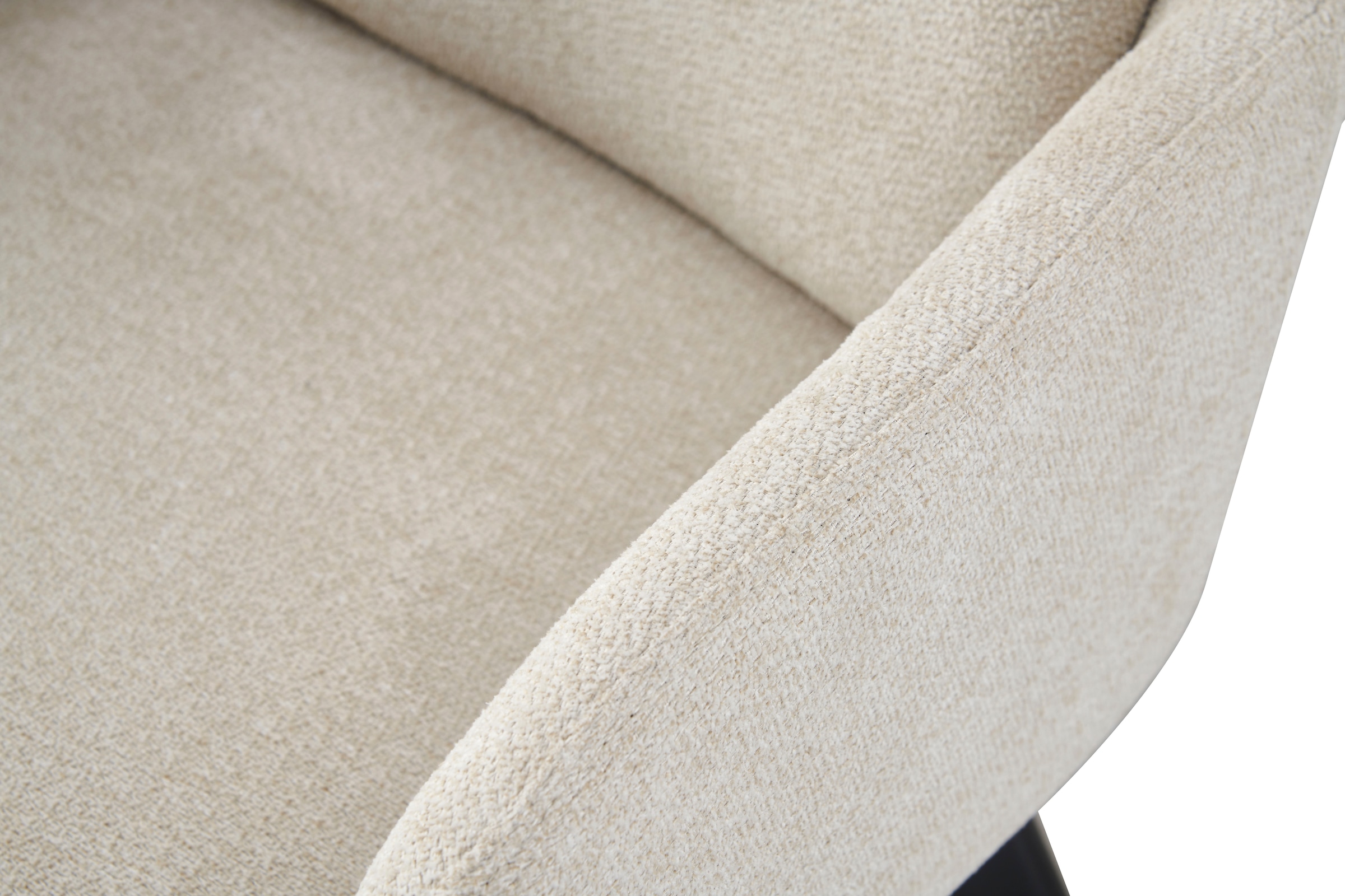 Home affaire Esszimmerstuhl »NEEPAWA, 2er Set, mit Metallgestell in matt schwarz« (Set) 2 Stk.in verschiedenen Farben, Belsatbarkeit pro Stuhl 120 kg, mit Armlehne