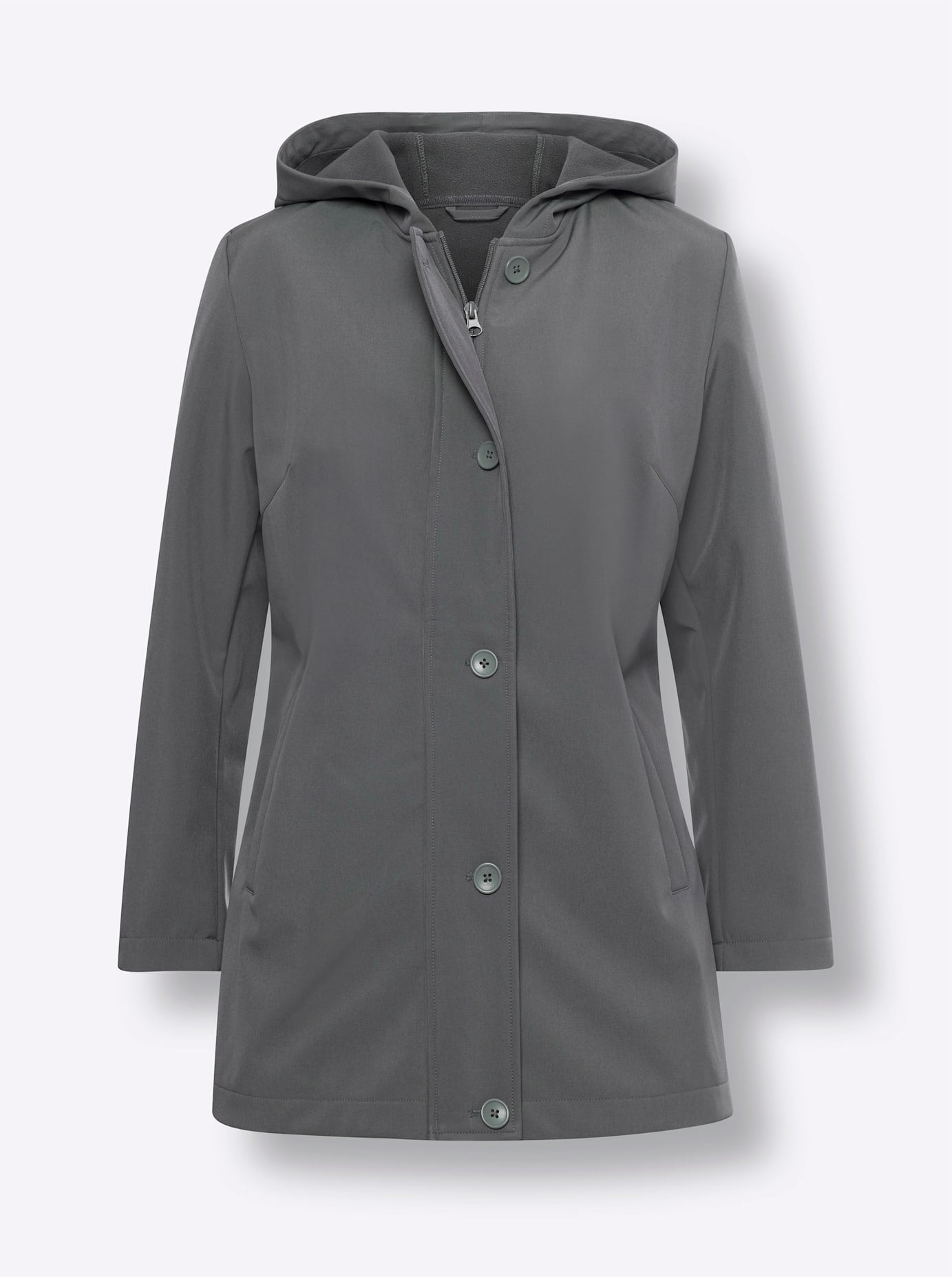 Classic Basics Softshelljacke, mit Kapuze