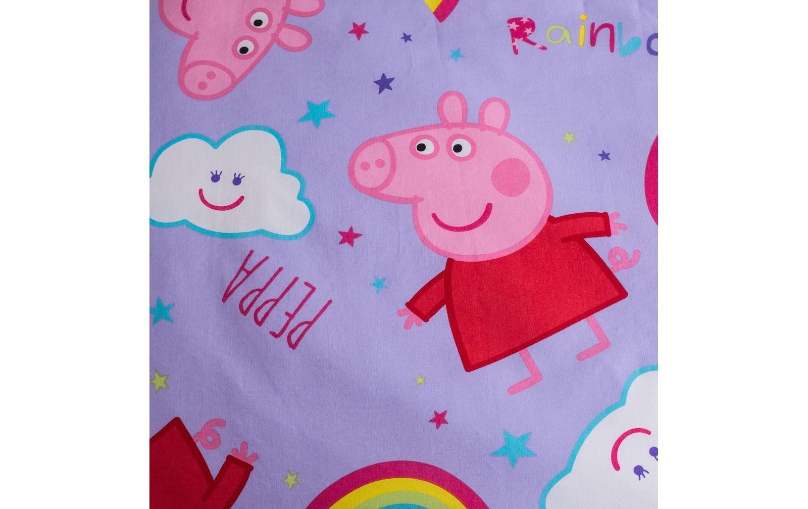 Kinderbettwäsche »Jerry Fabrics Peppa Pig PEP016 100 x 135 cm + 40 x 60 cm«
