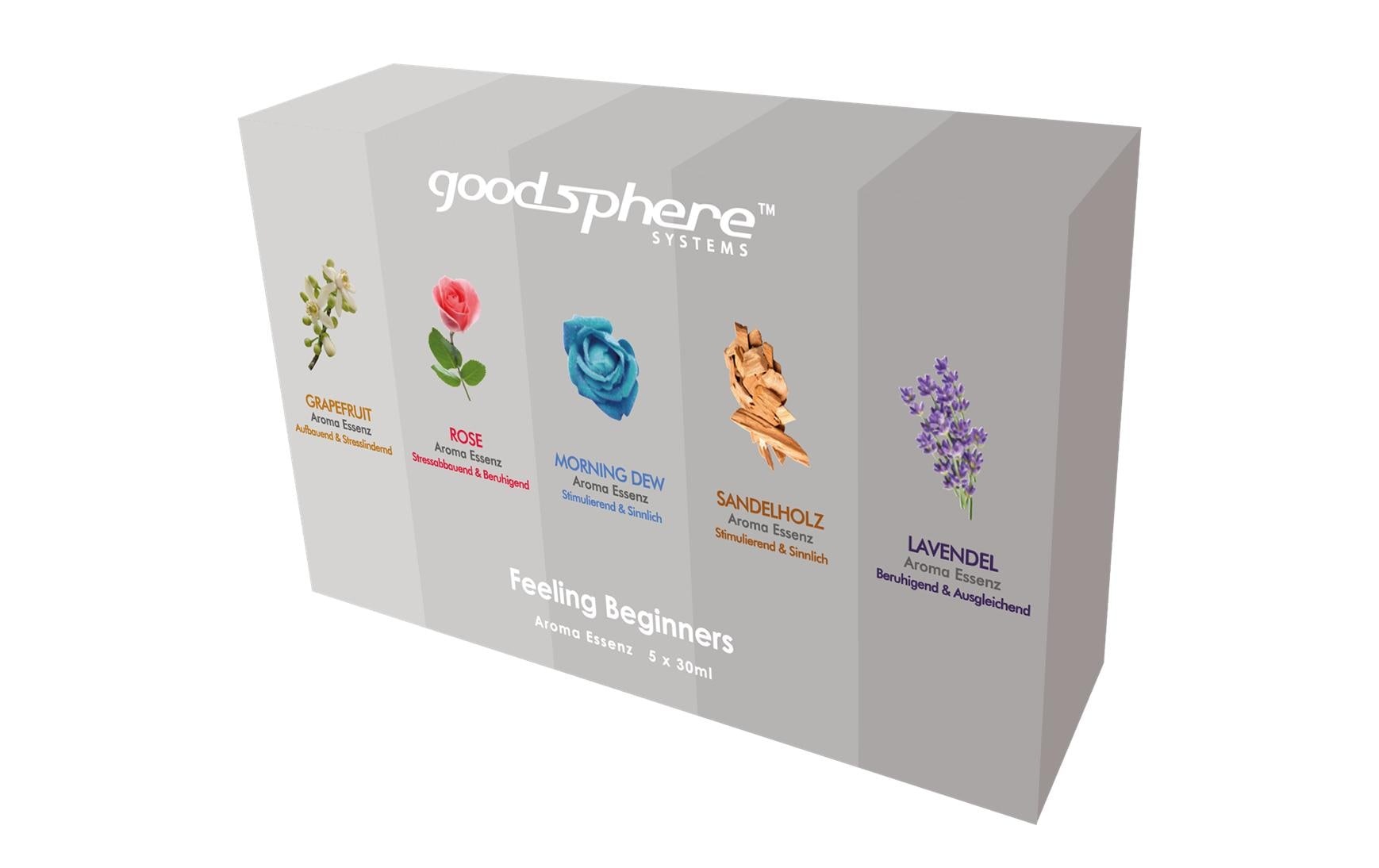 Duftöl »Goodsphere Feeling Beginners, 5 x 30 ml«, (5 St.)