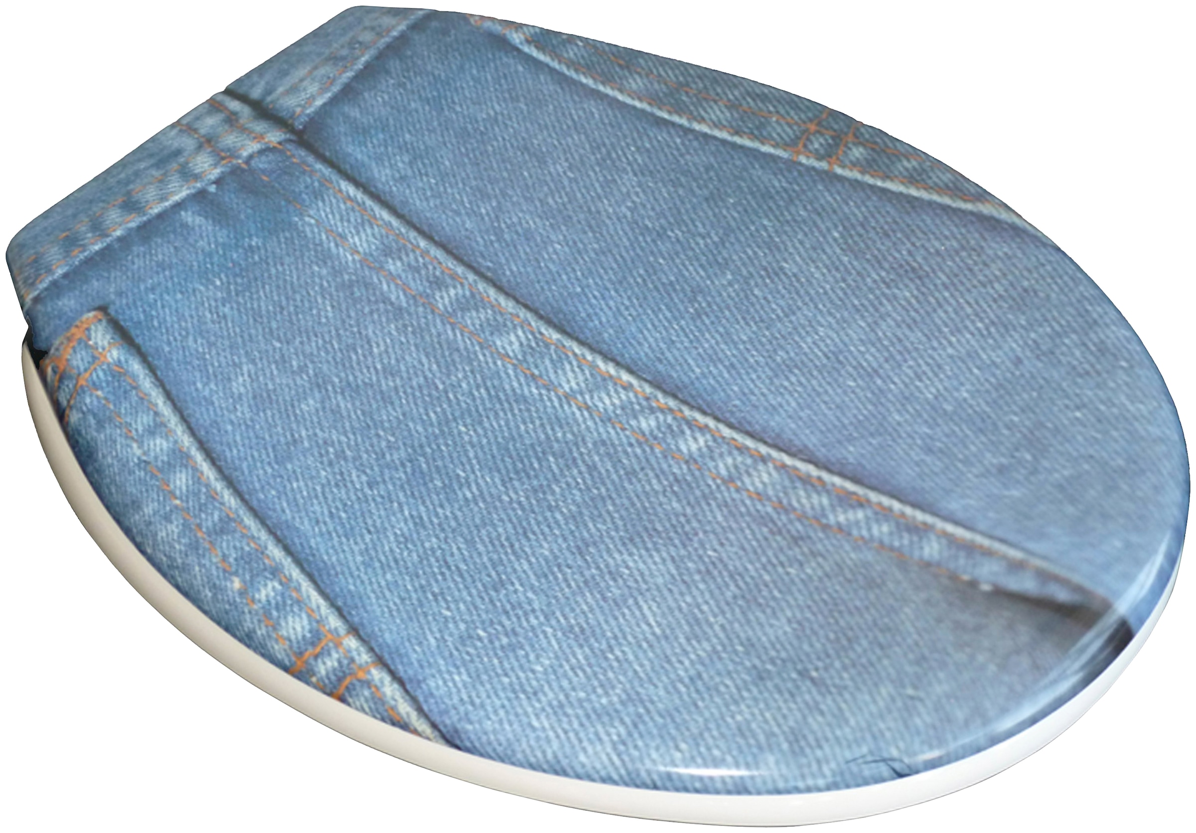 ADOB WC-Sitz »Jeans«, sehr stabil, universal passend