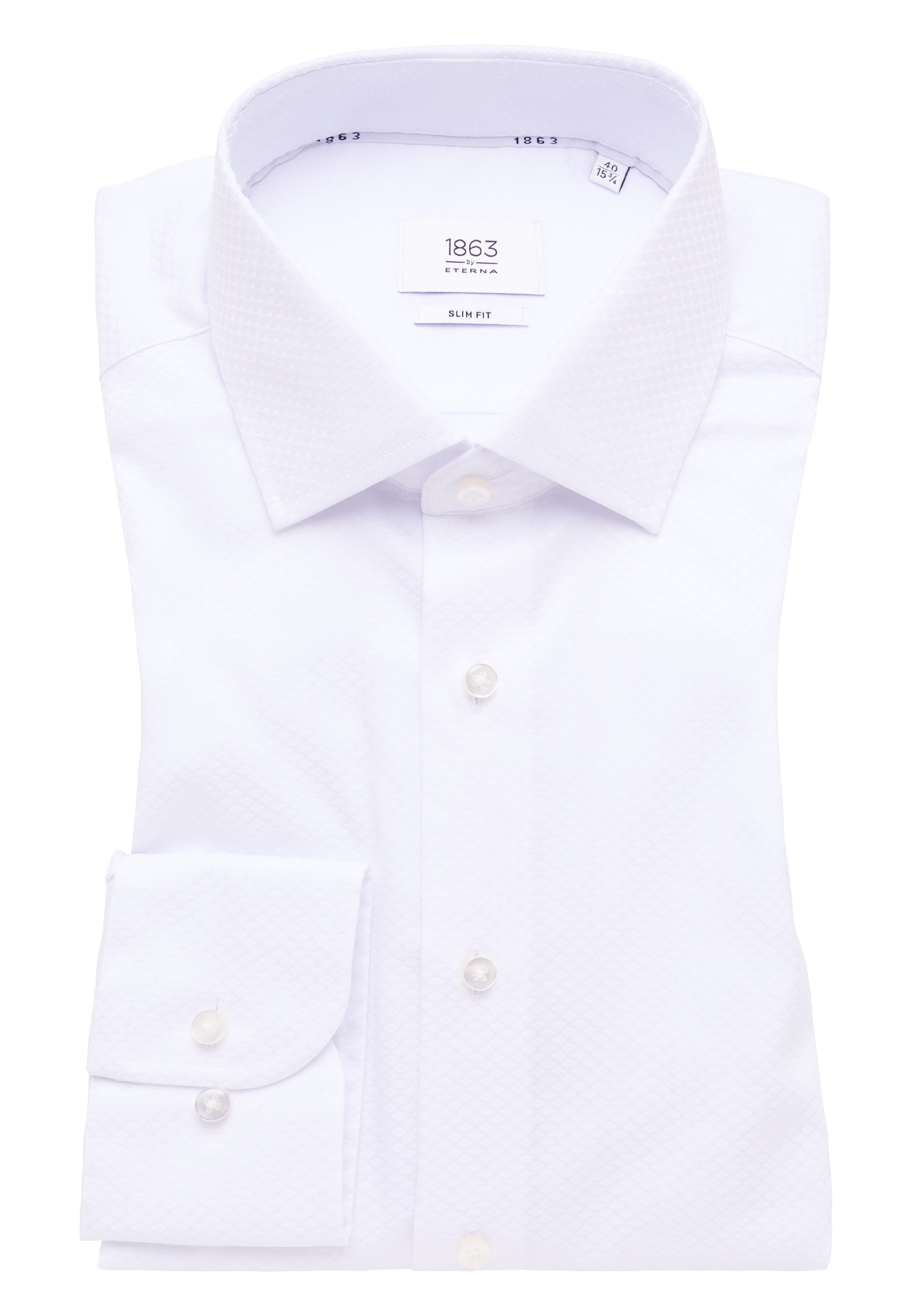 Eterna Langarmhemd »SLIM FIT« NON IRON (bügelfrei)