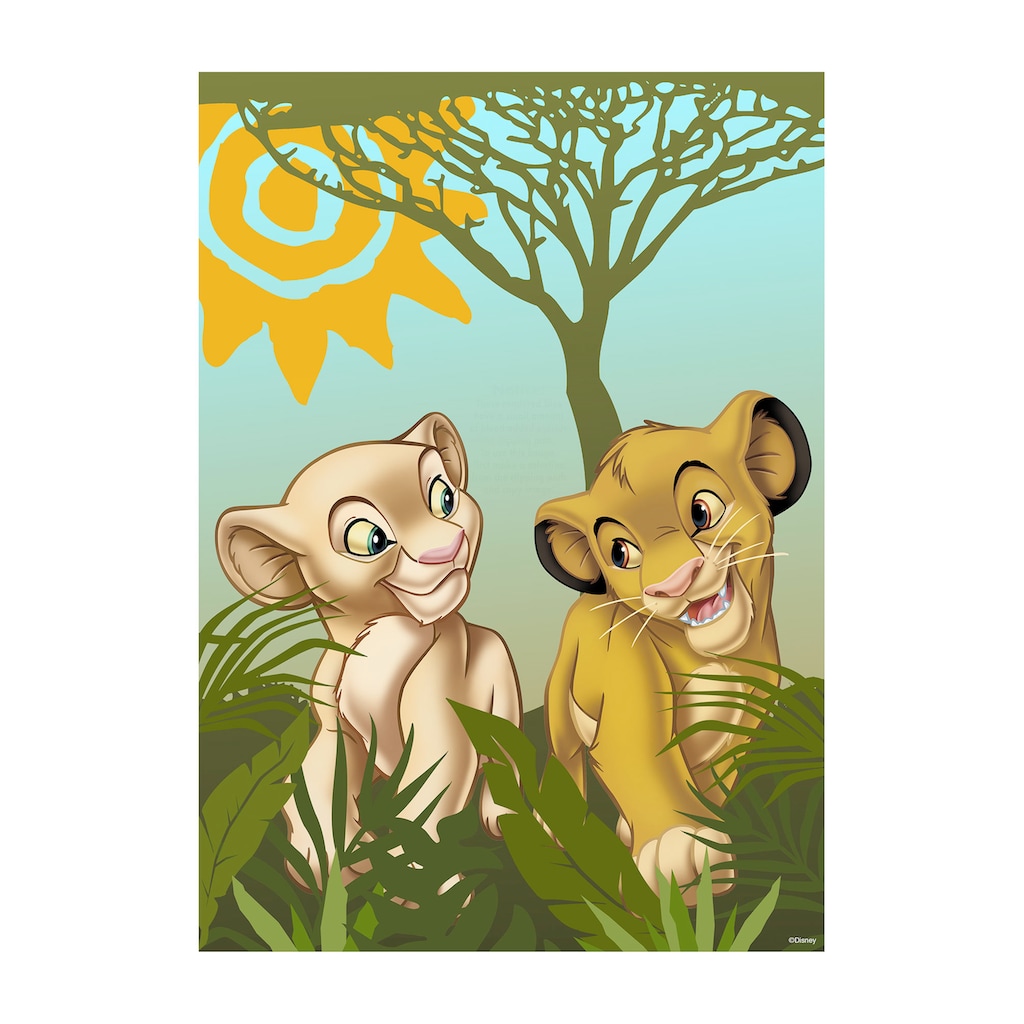 Komar Poster »Lion King Urembo Meadows«, (1 St.)