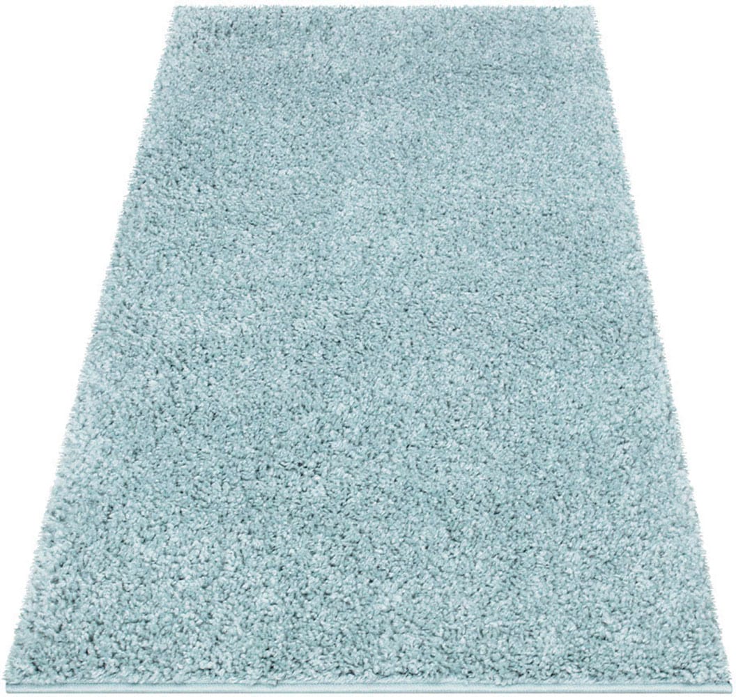 Carpet City Hochflor-Teppich »City Shaggy«, rechteckig, Robuster Langflor Teppich uni, besonders flauschig weich