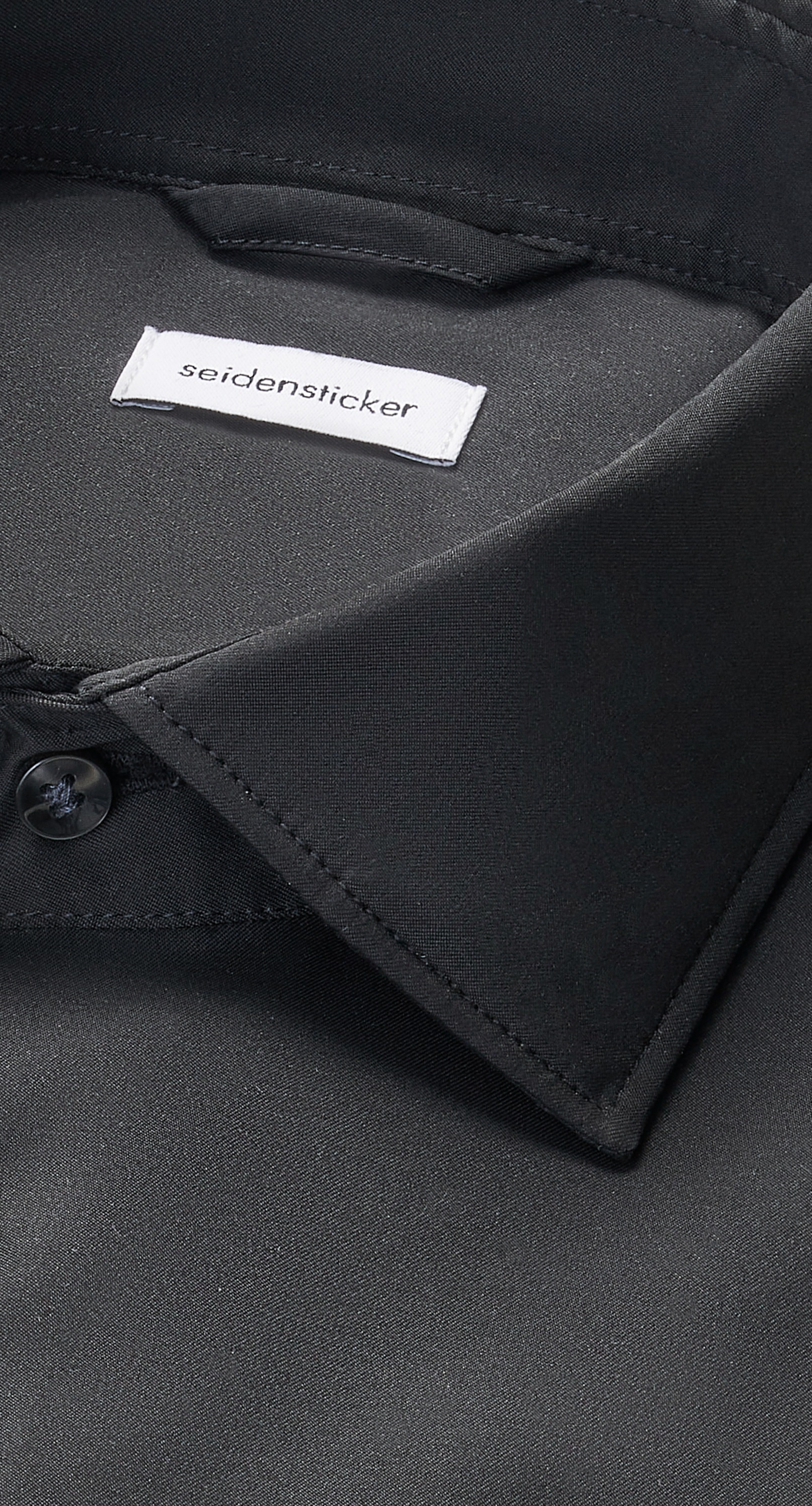 seidensticker Businesshemd »Schwarze Rose« Regular 1/1 Kentkragen Uni