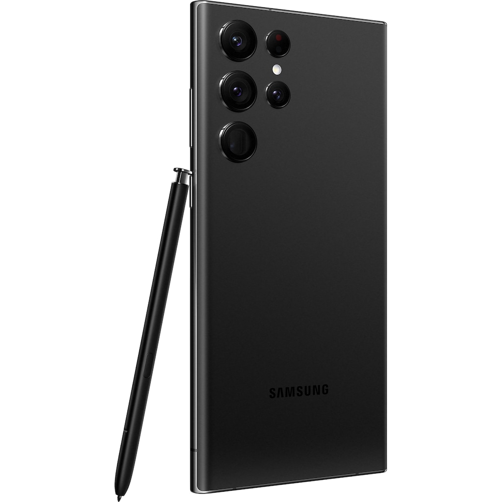 Samsung Smartphone »Galaxy S22 Ultra«, Phantom Black, 17,3 cm/6,8 Zoll, 128 GB Speicherplatz, 108 MP Kamera