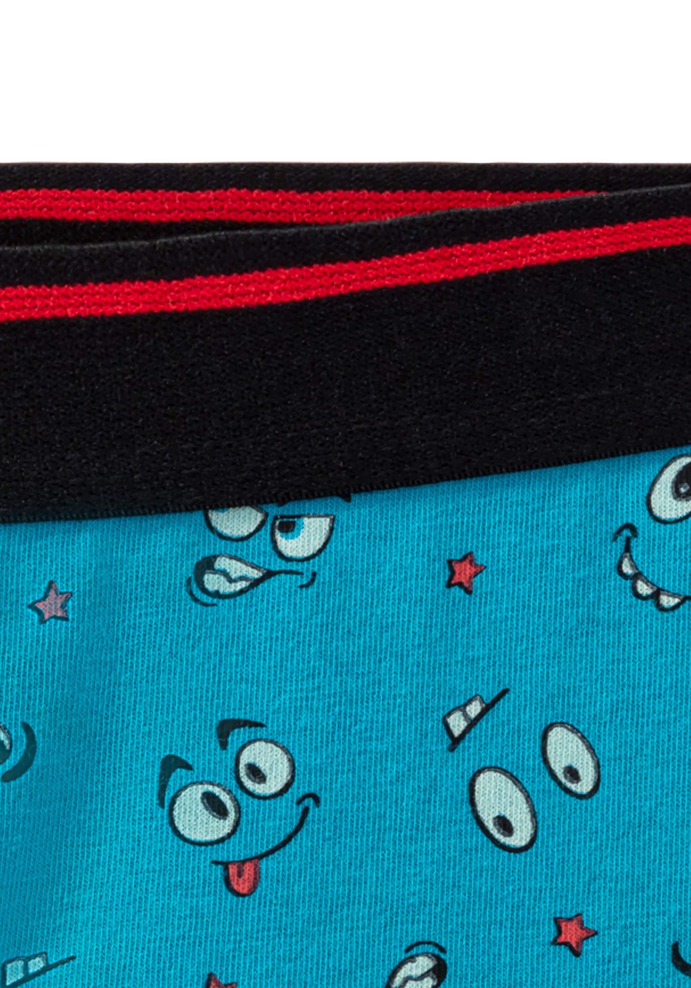 AUTHENTIC LE JOGGER Boxer »Boxershorts für Jungen«, (Packung, 3 St.), mit witzigen Print